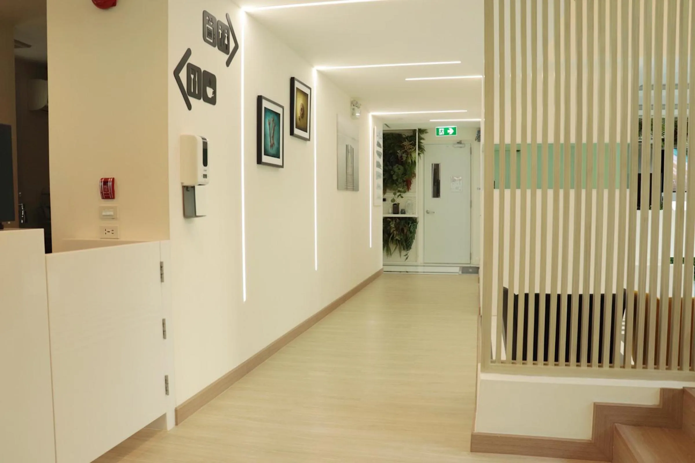 Decorative detail in ResT Bangkok Poshtel