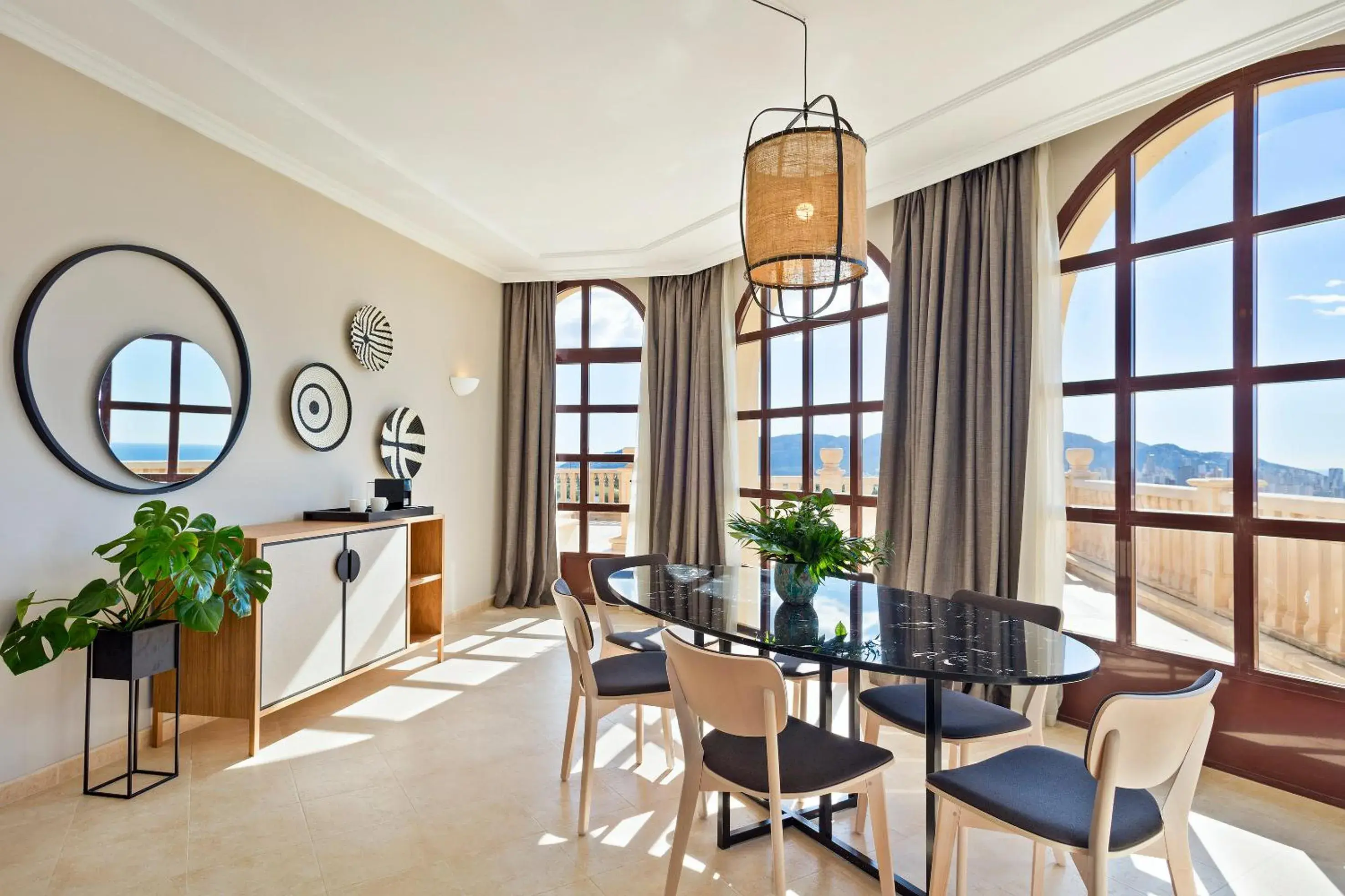 Living room in The Level at Meliá Villaitana Living room in The Level at Meliá Villaitana