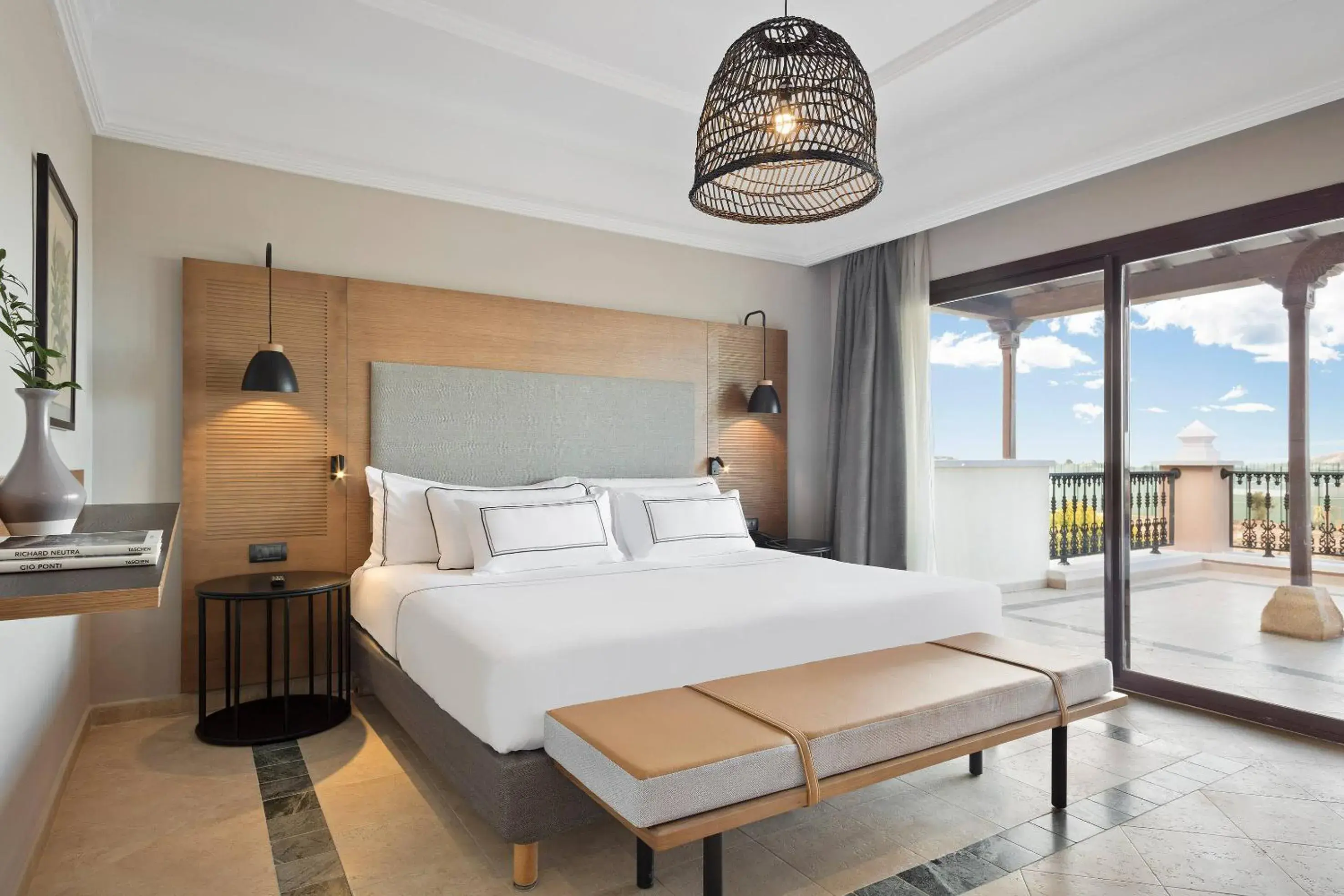 Bed in The Level at Meliá Villaitana Bed in The Level at Meliá Villaitana