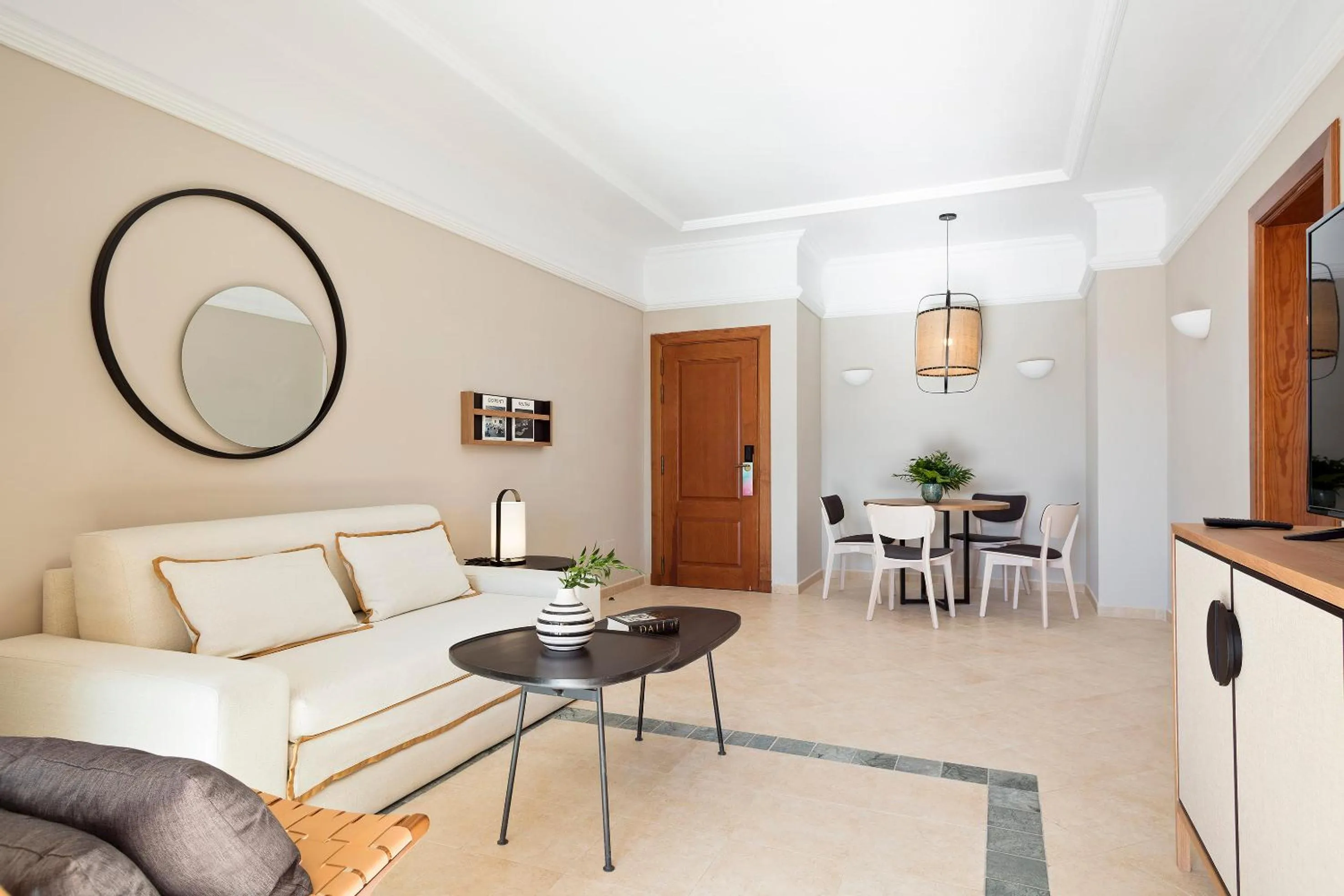 Living room in The Level at Meliá Villaitana