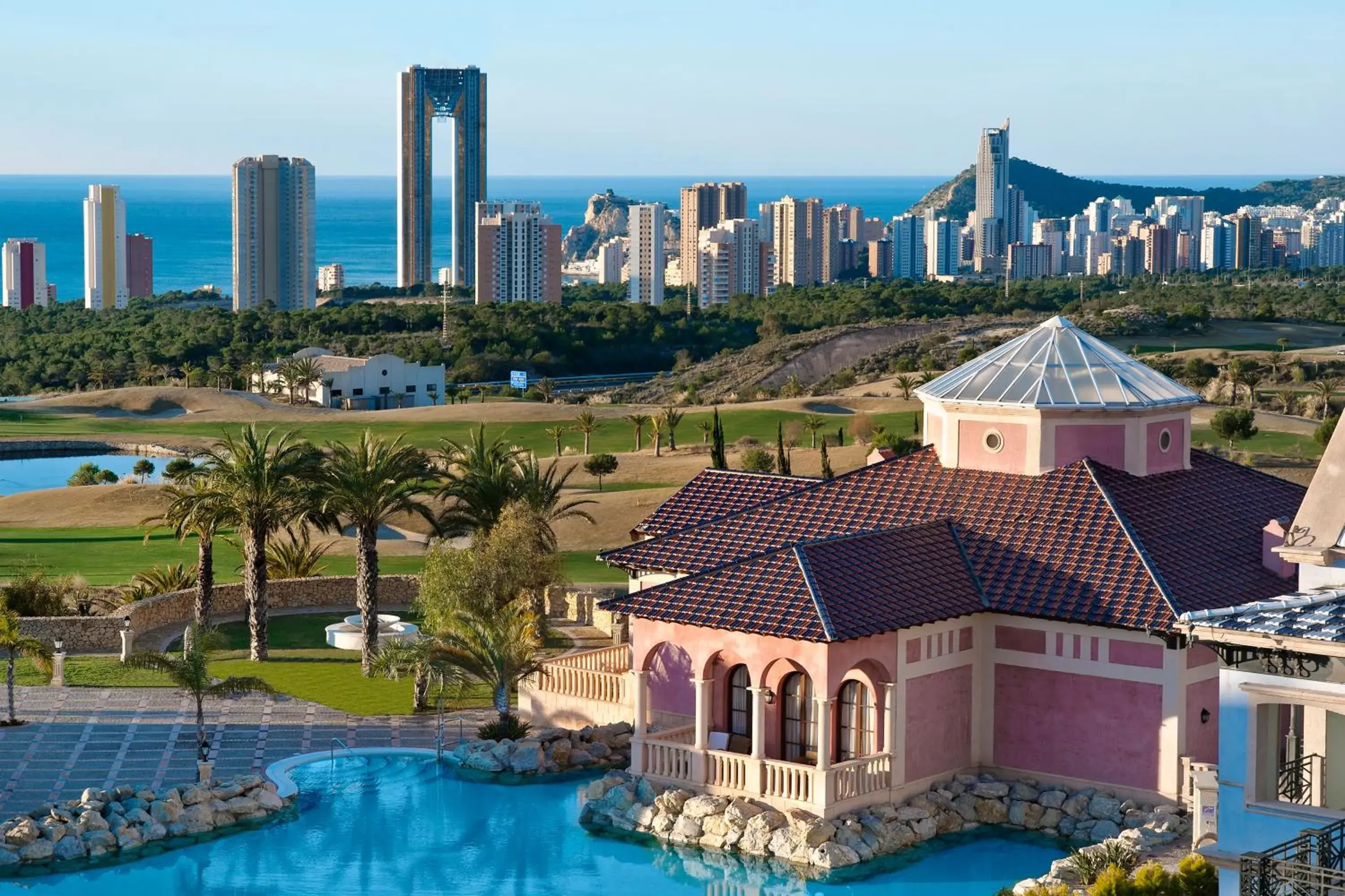 Facade/entrance in The Level at Meliá Villaitana Facade/entrance in The Level at Meliá Villaitana