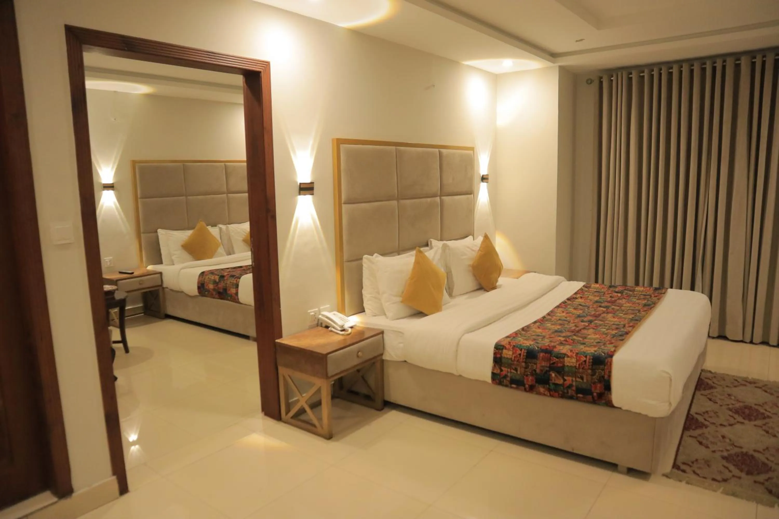 Bed in Destination Hotel Murree