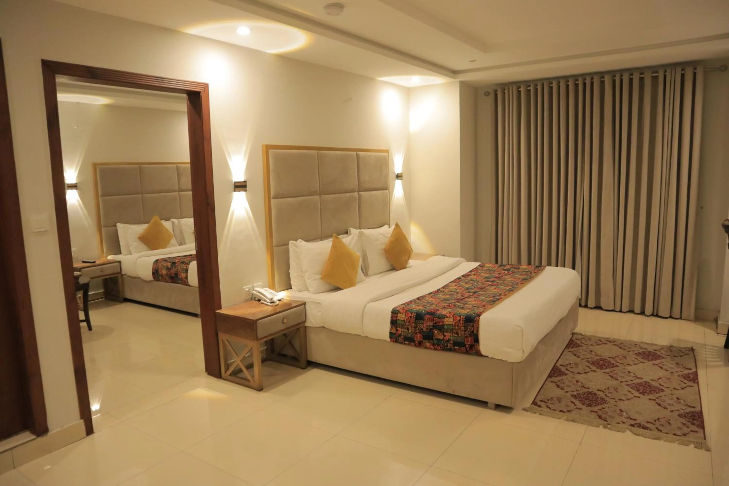 Bed in Destination Hotel Murree