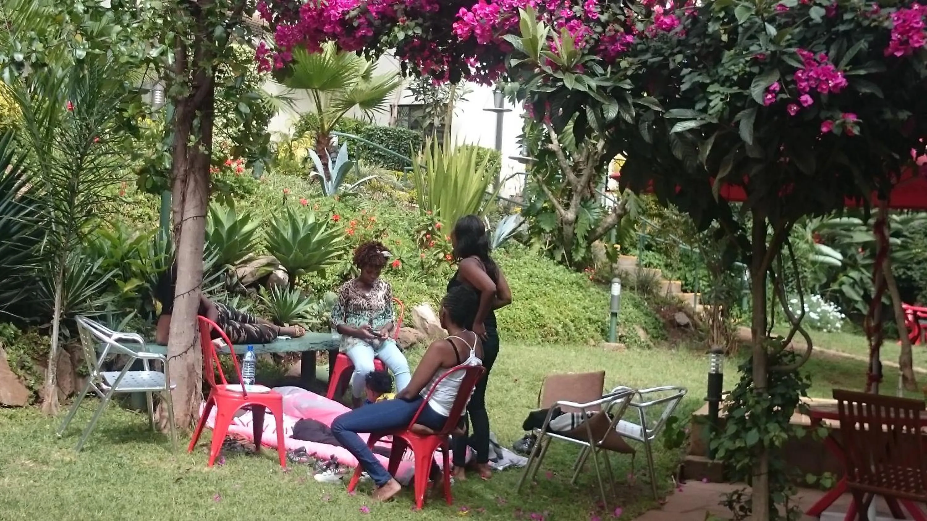 Garden in Hotel Riverview Westlands