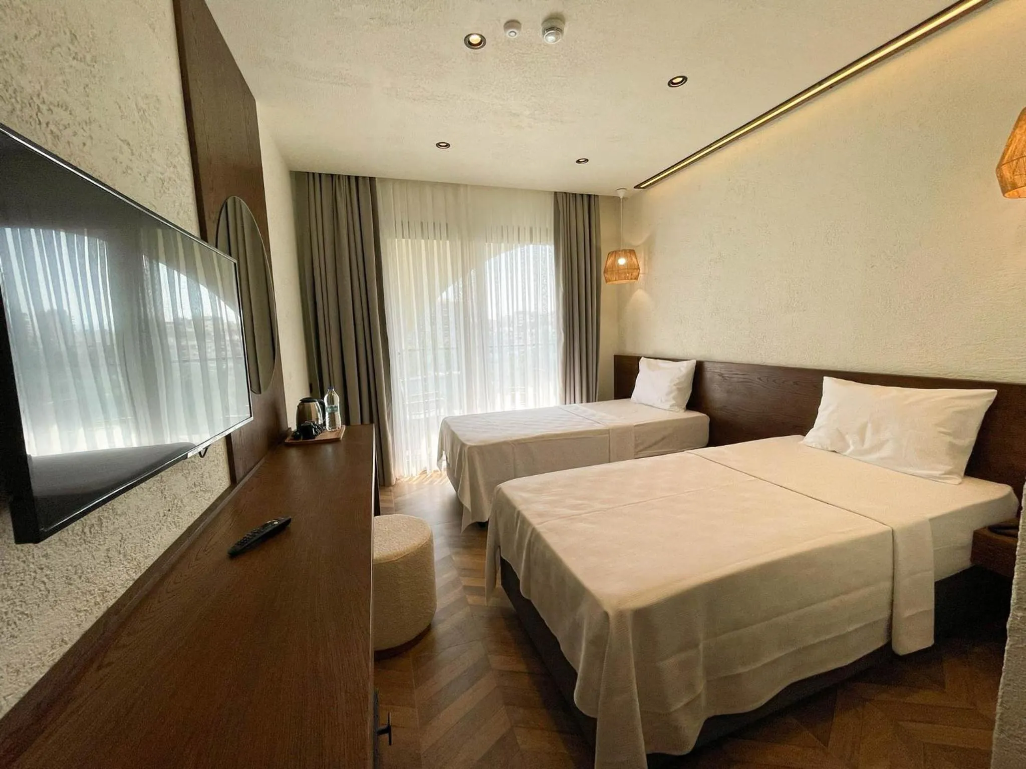 Photo of the whole room, Bed in Now Boutique Hotel