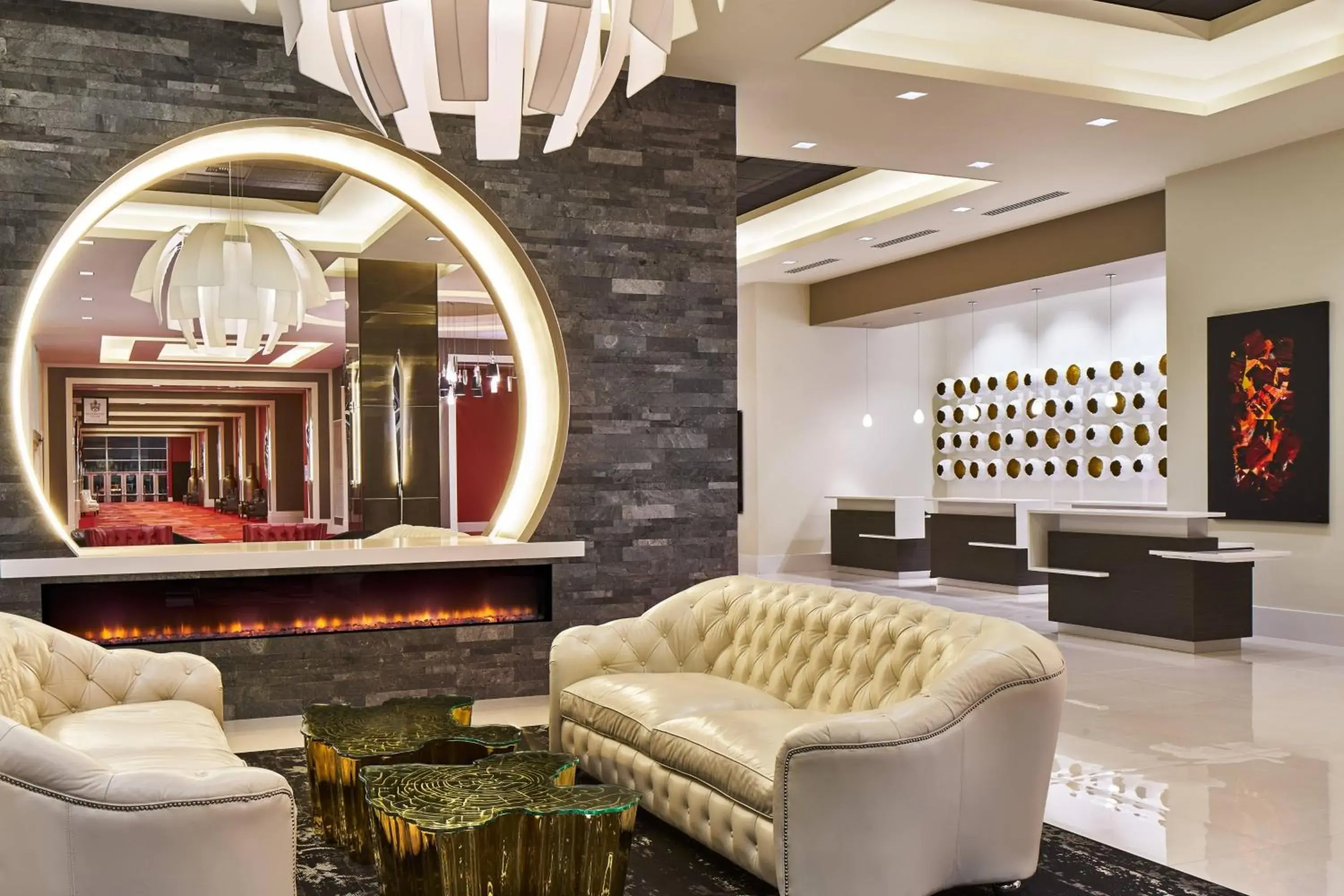 Lobby or reception in The Davenport Grand, Autograph Collection Lobby or reception in The Davenport Grand, Autograph Collection