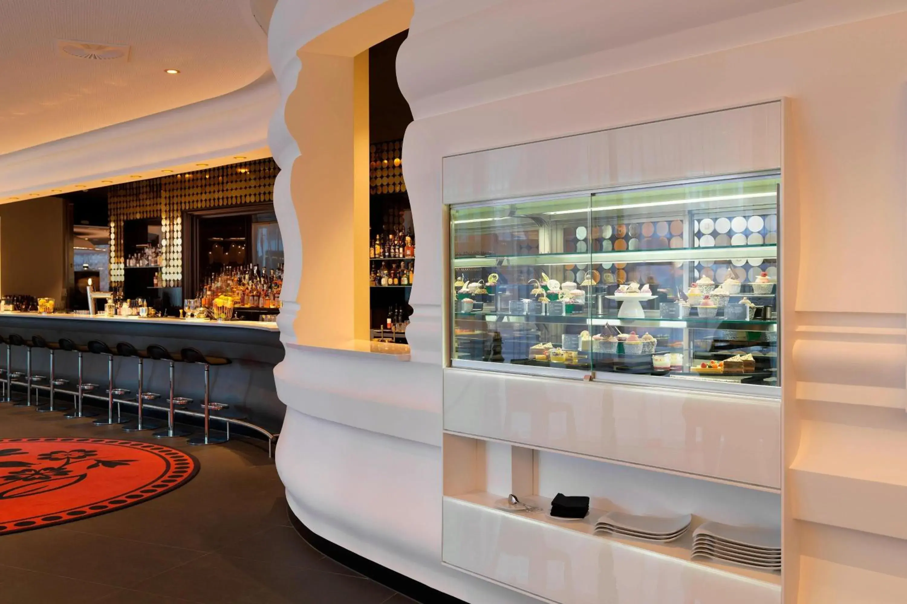 Lounge or bar in Kameha Grand Zurich, Autograph Collection Lounge or bar in Kameha Grand Zurich, Autograph Collection