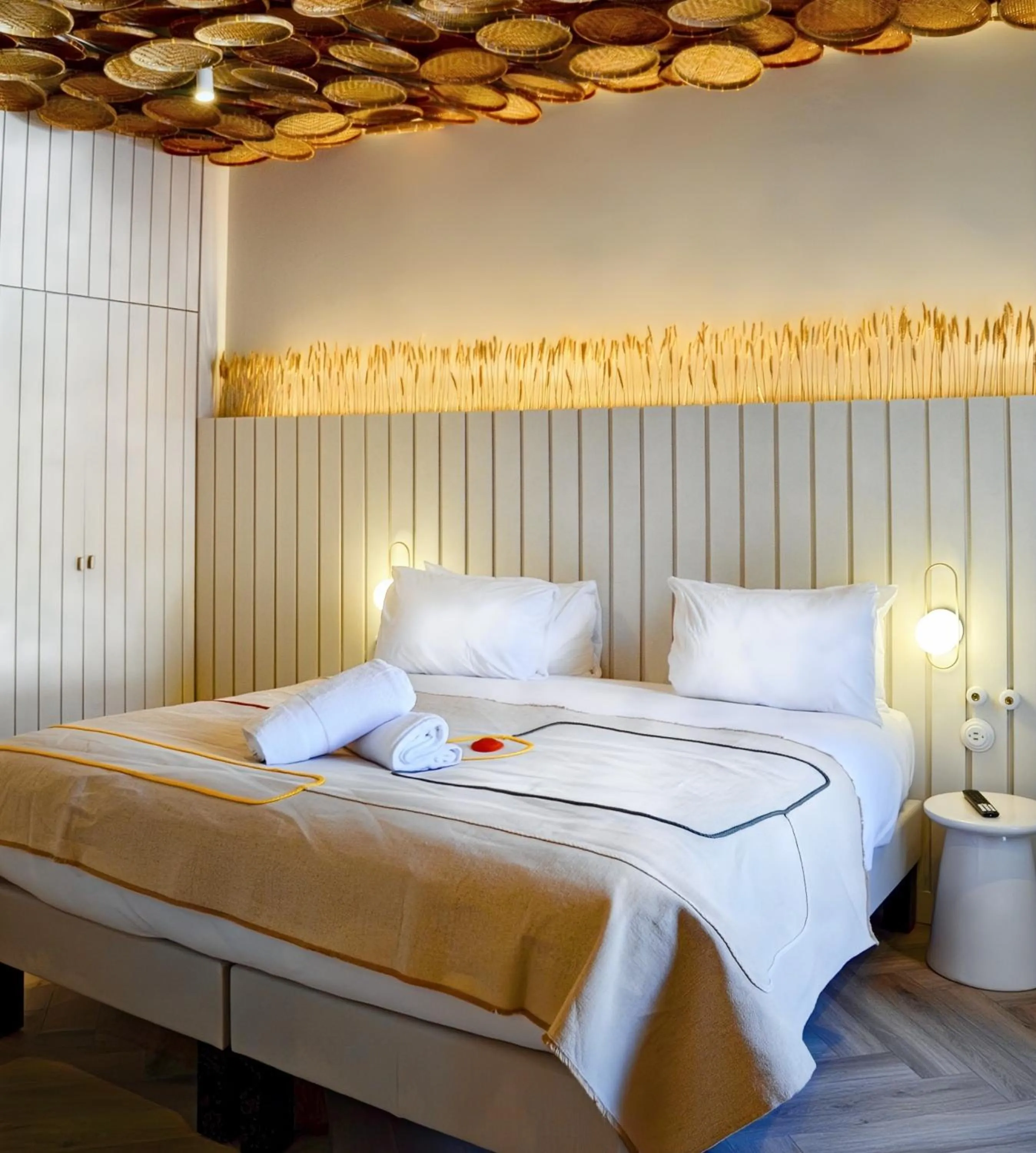 Bedroom, Bed in Hotel Maison Soleil