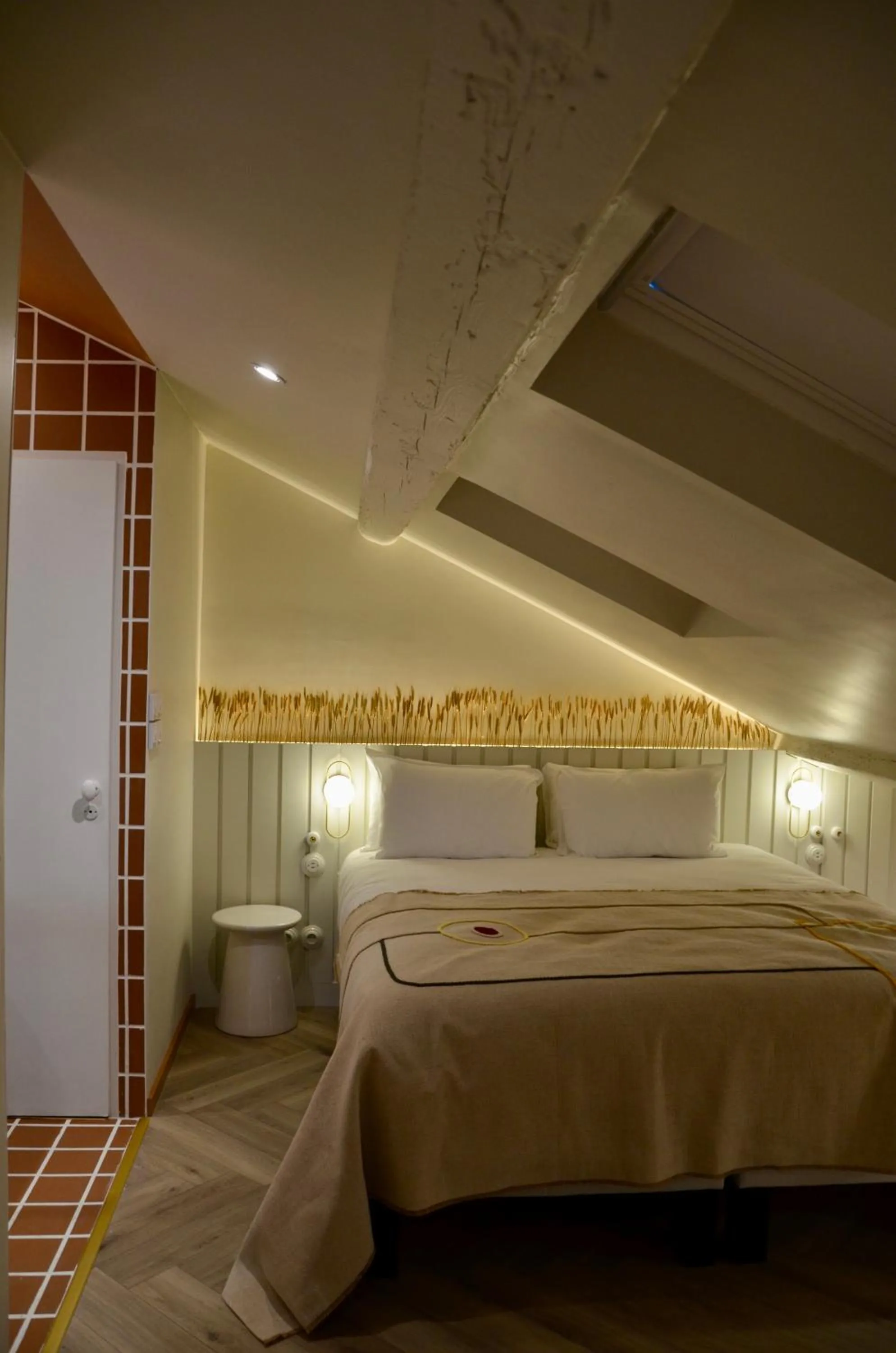 Bed in Hotel Maison Soleil