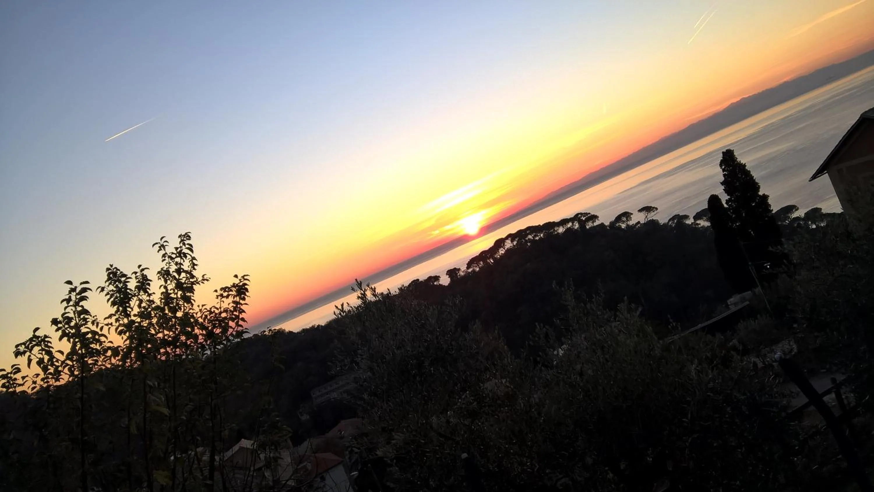 Sunset in Le Clementine B&B