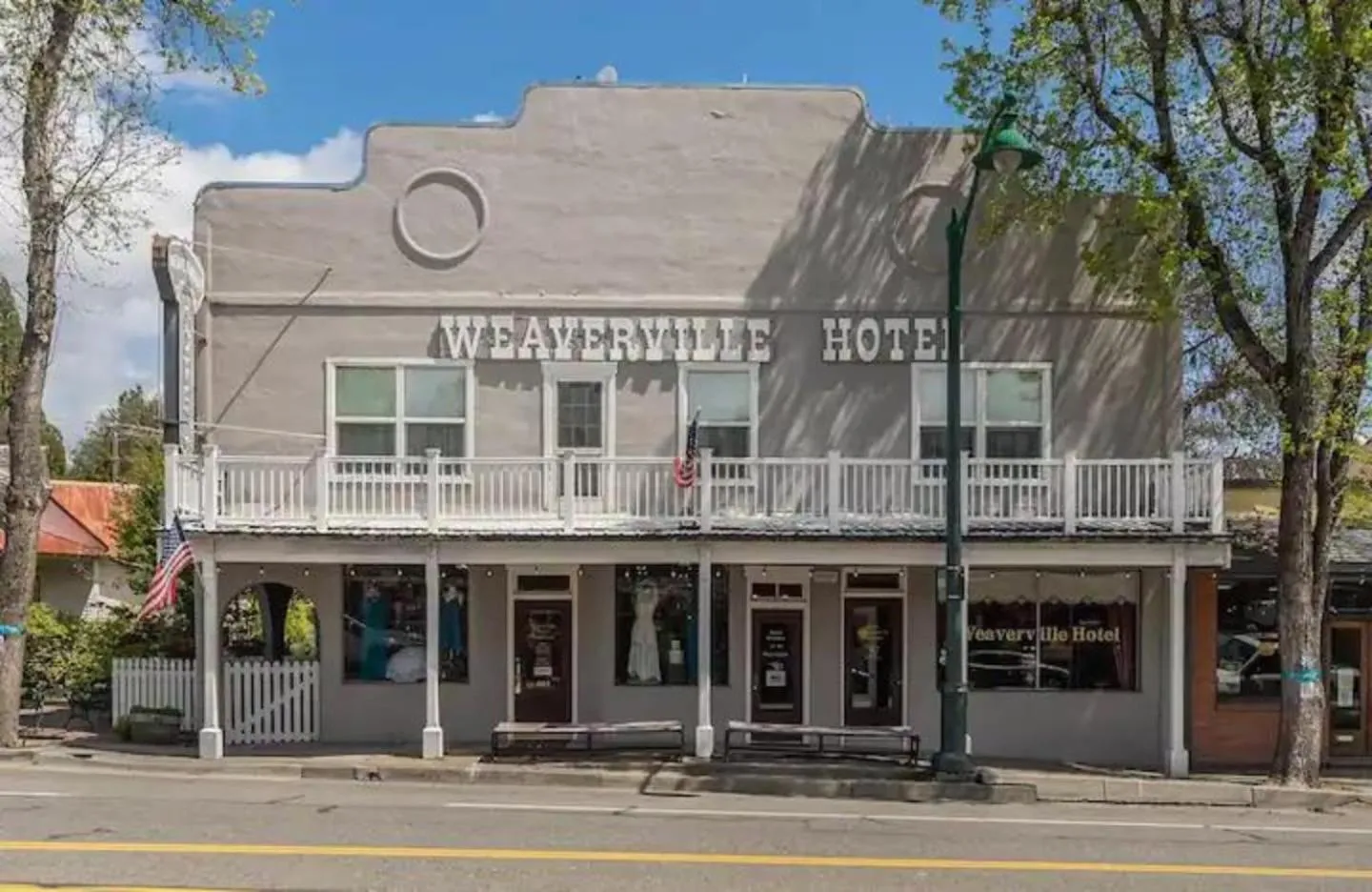 Property building in Weaverville Hotel