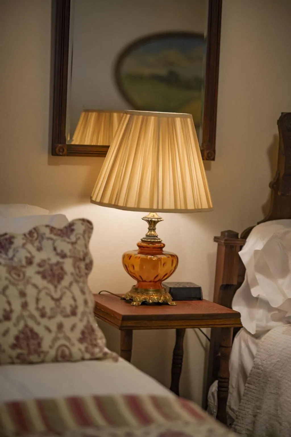 Bed in Weaverville Hotel