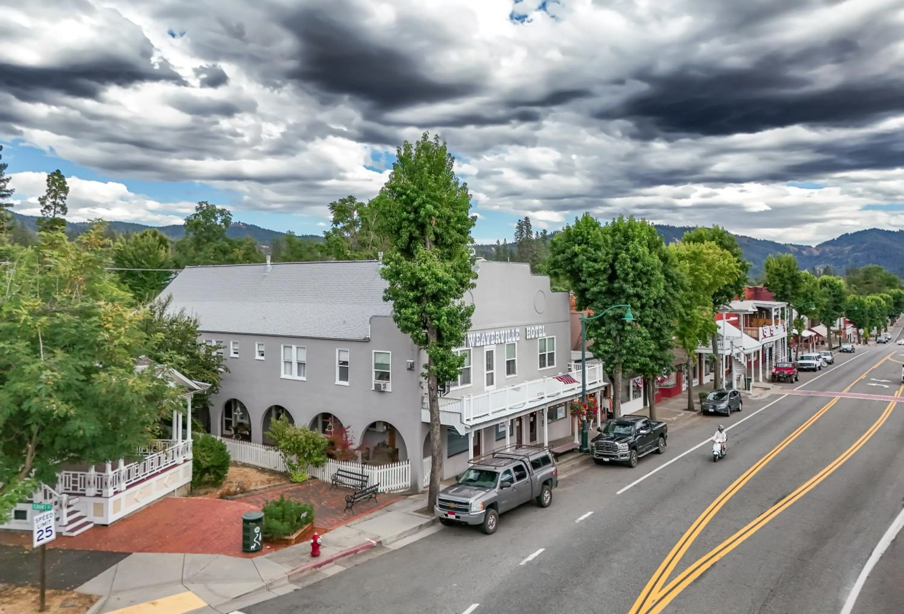 Property building in Weaverville Hotel