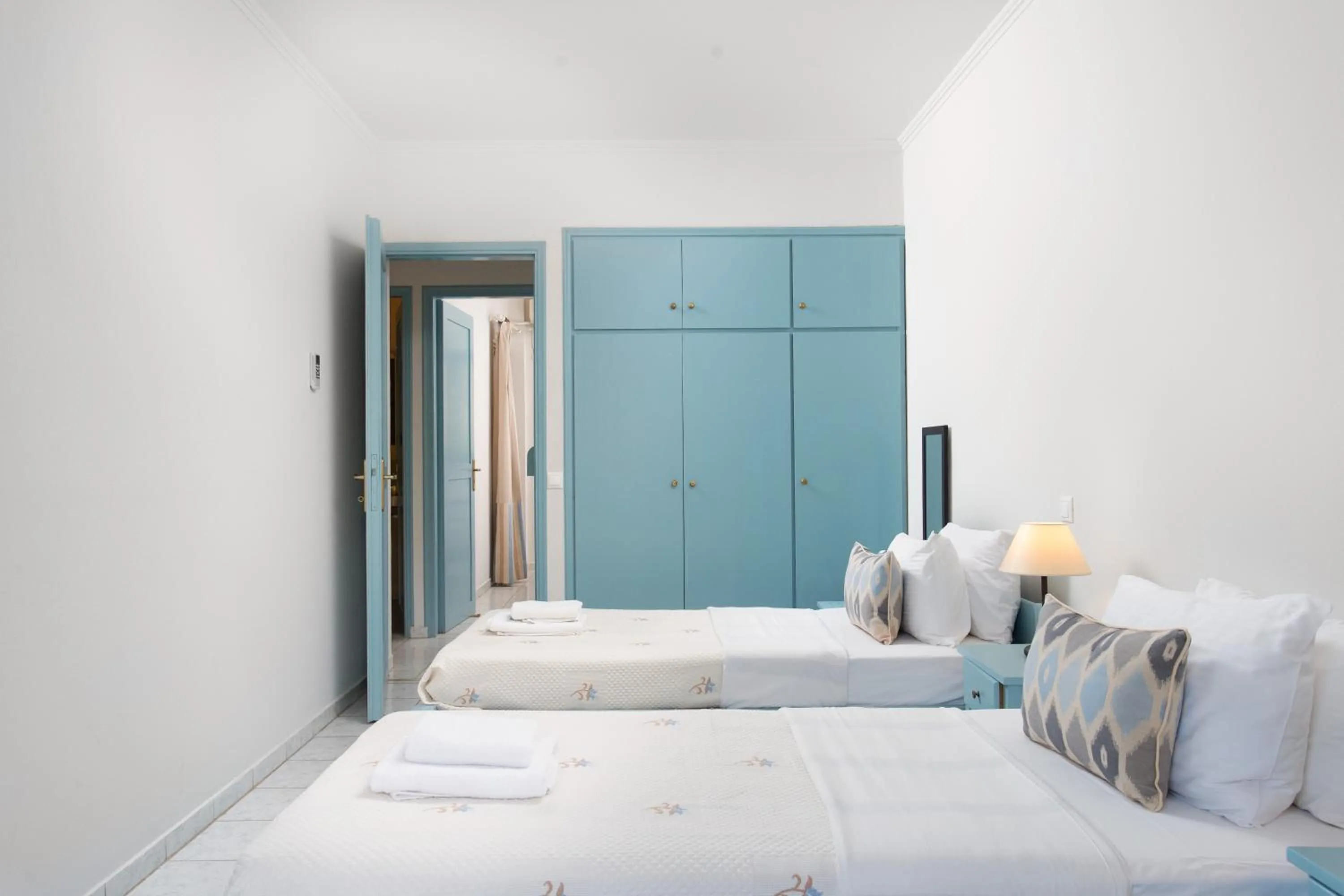 Bedroom, Bed in Monemvasia Green Apartments