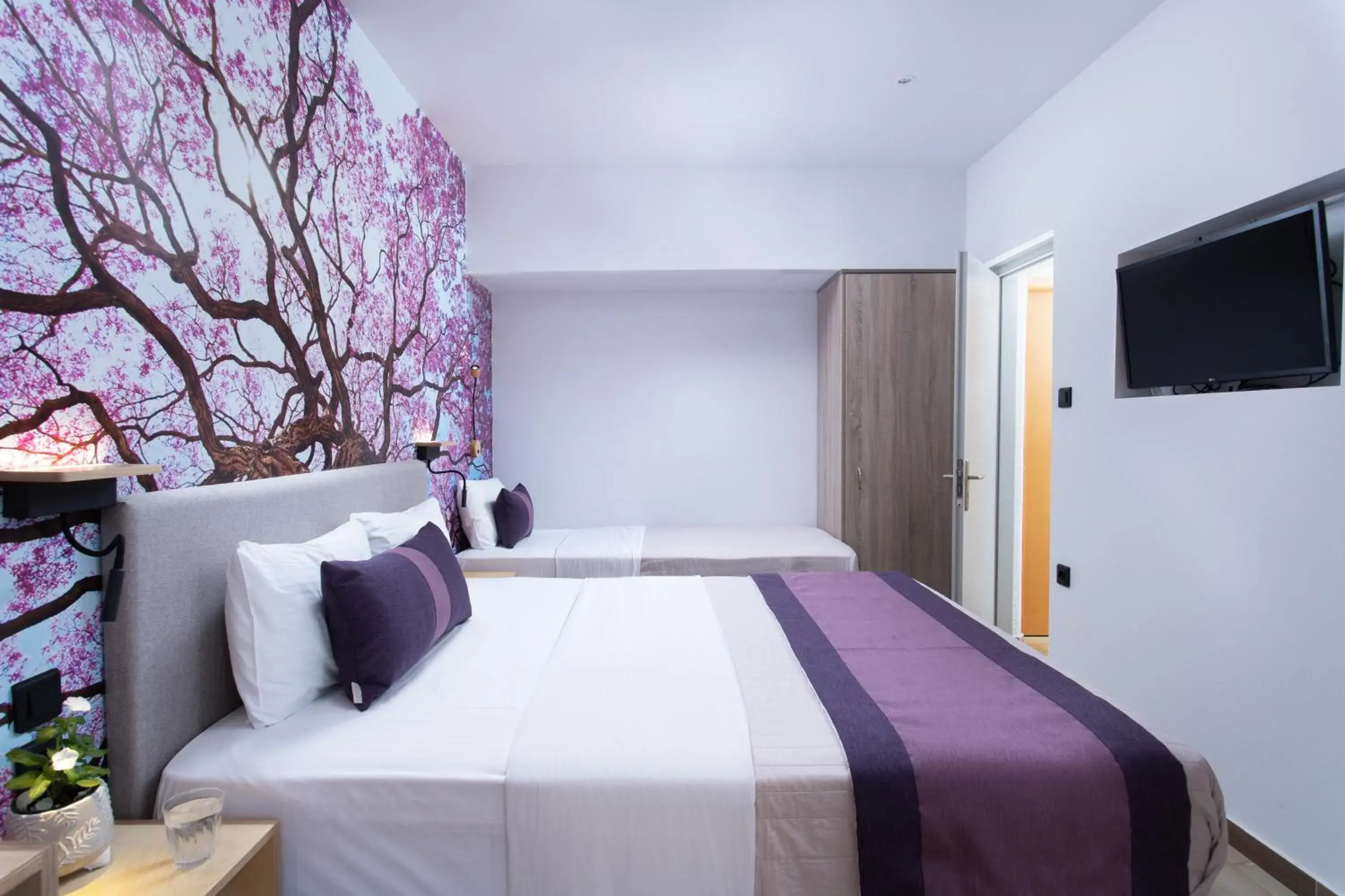 Bedroom, Bed in Monemvasia Green Apartments Bedroom, Bed in Monemvasia Green Apartments