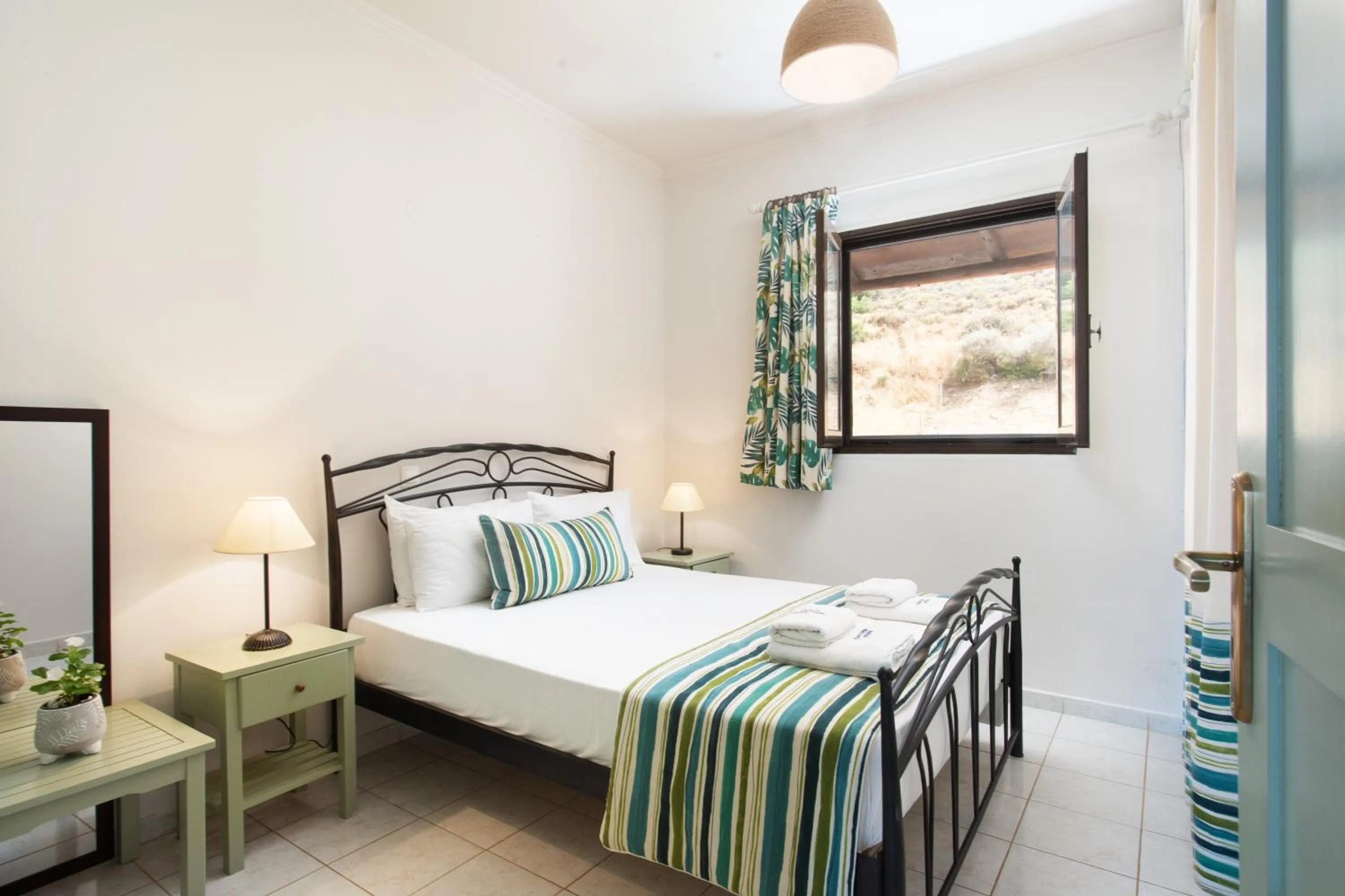 Bedroom, Bed in Monemvasia Green Apartments