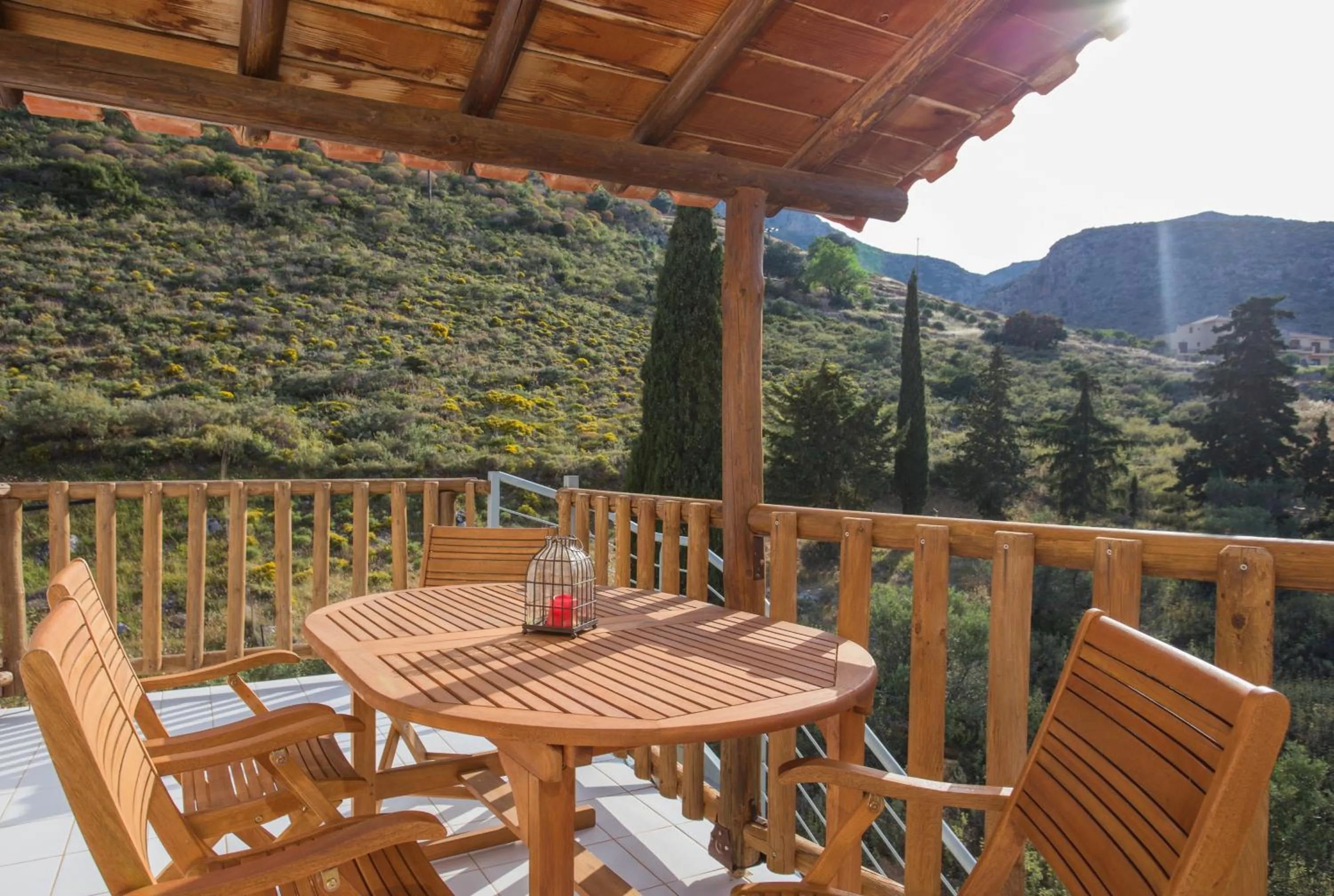 Balcony/Terrace in Monemvasia Green Apartments