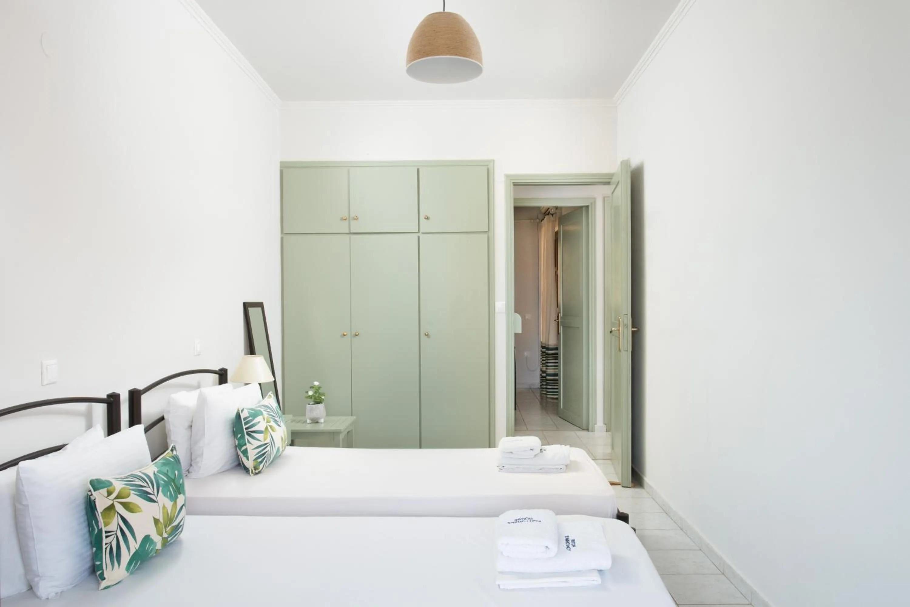 Bedroom, Bed in Monemvasia Green Apartments