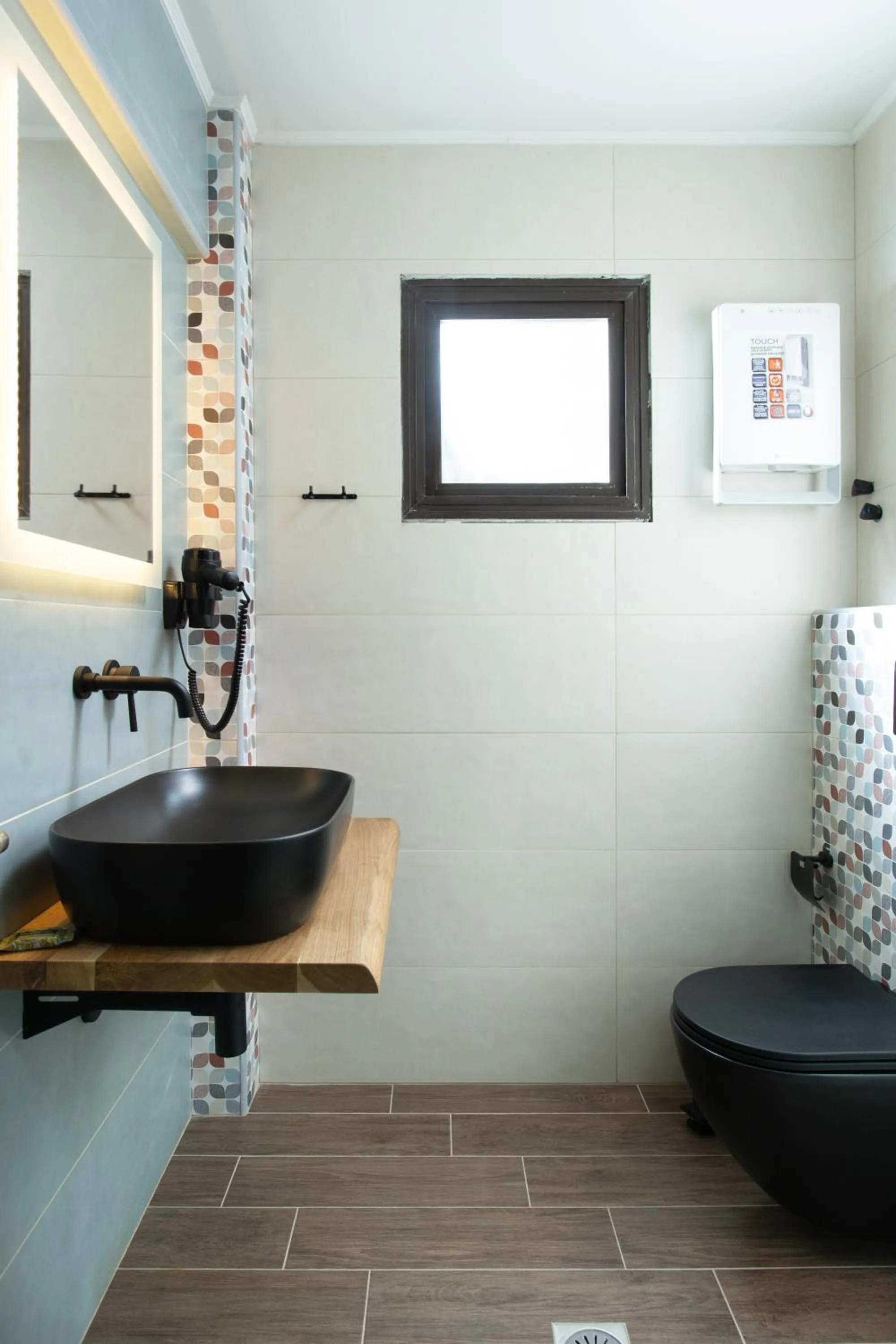 Bathroom in Monemvasia Green Apartments