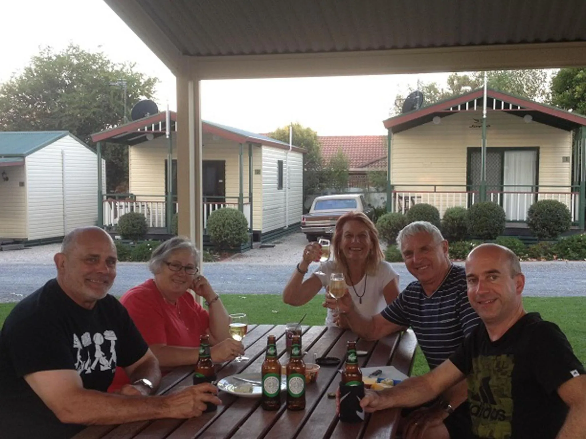 BBQ facilities in Albury Holiday Park