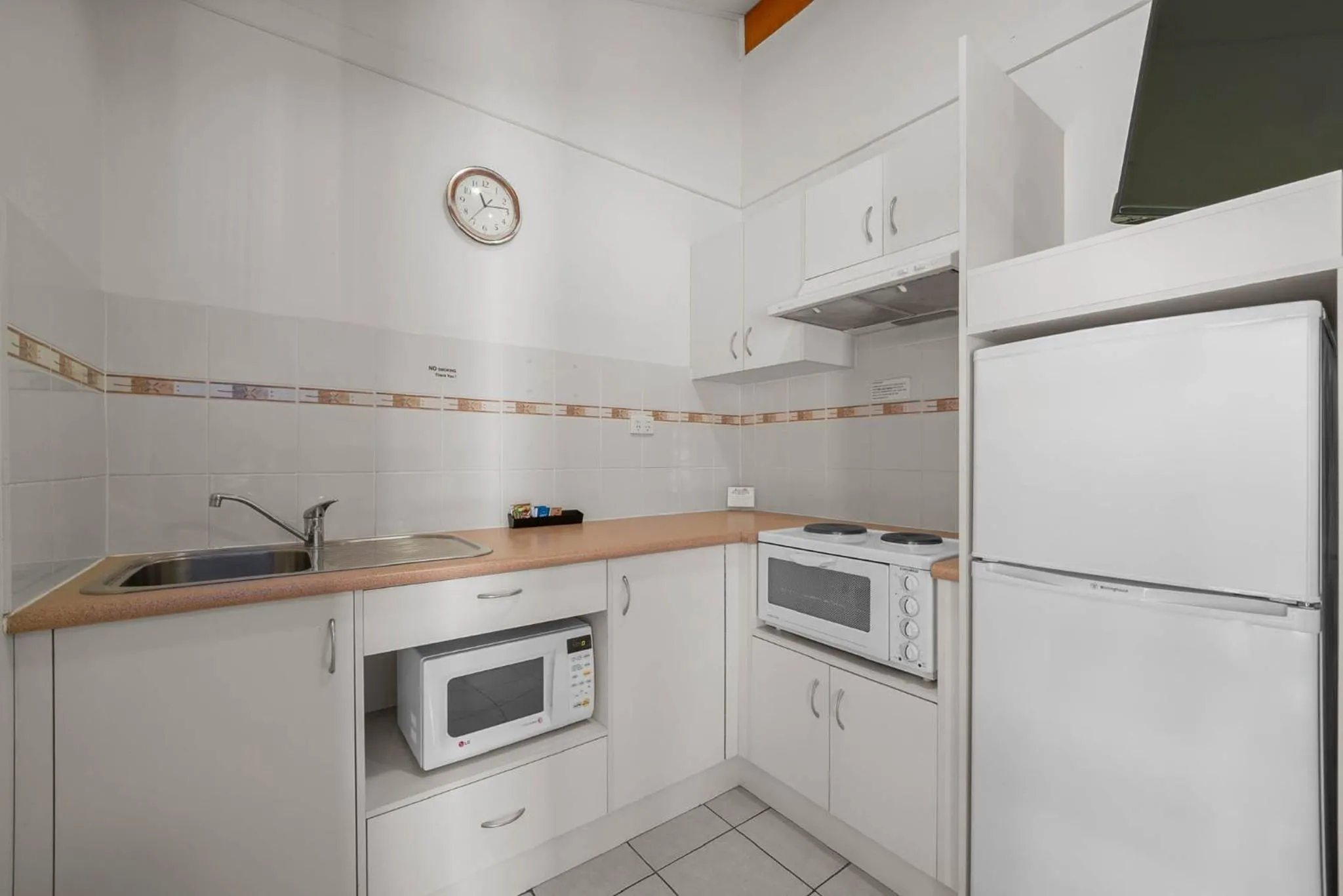 Kitchen or kitchenette in Albury Holiday Park