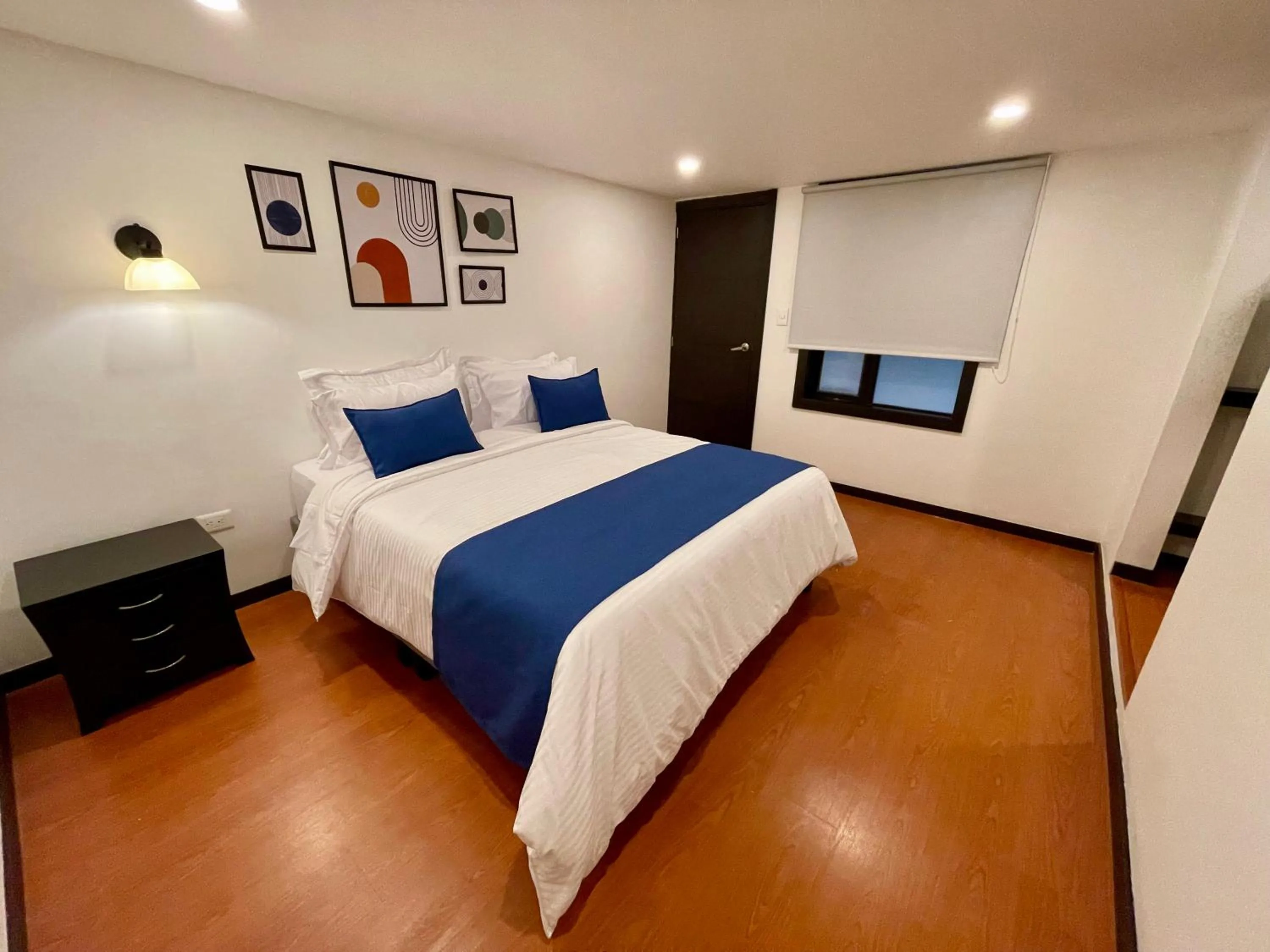 Bed in Hotel Embajada 44