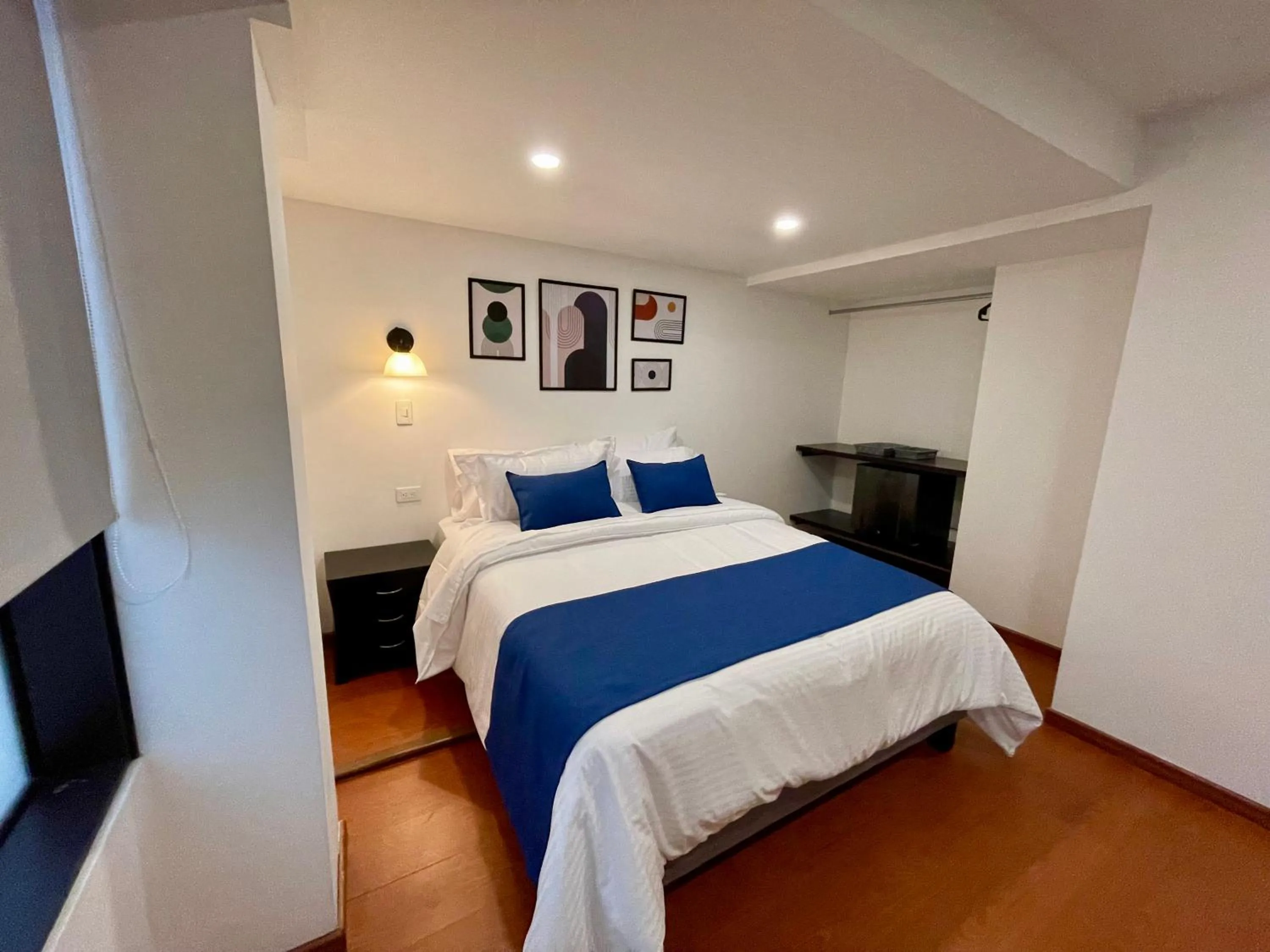 Bed in Hotel Embajada 44