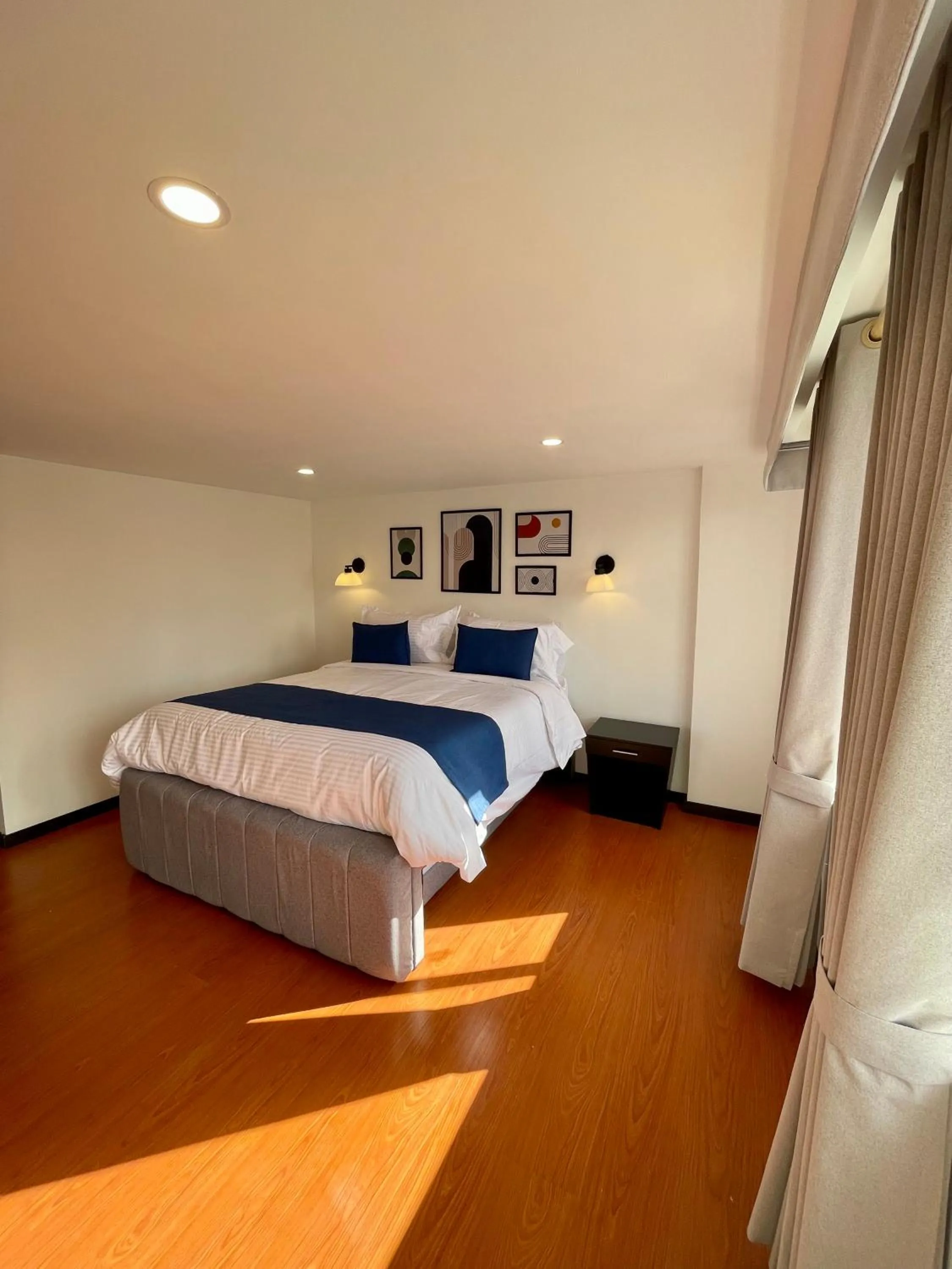 Bed in Hotel Embajada 44