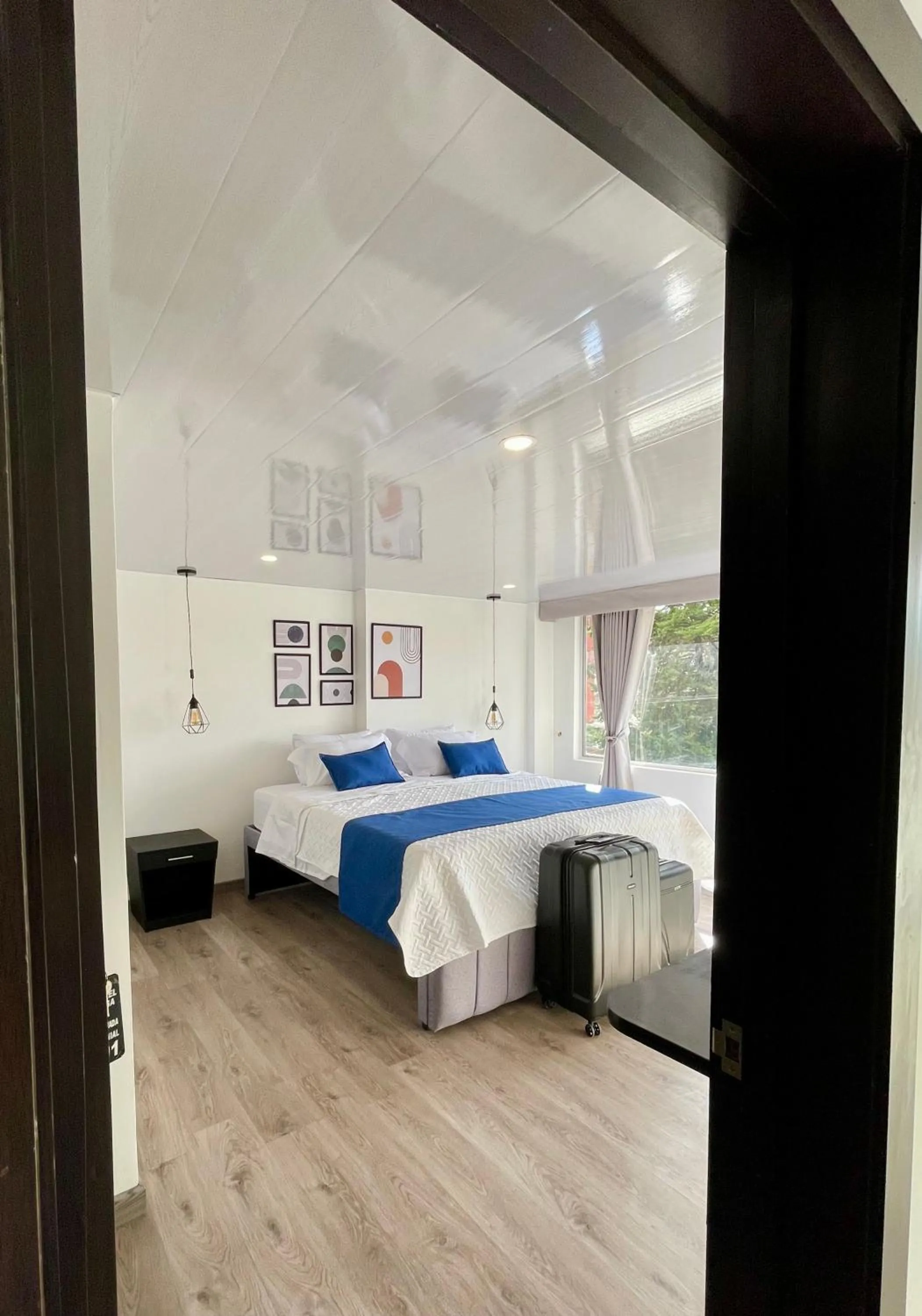 Bed in Hotel Embajada 44