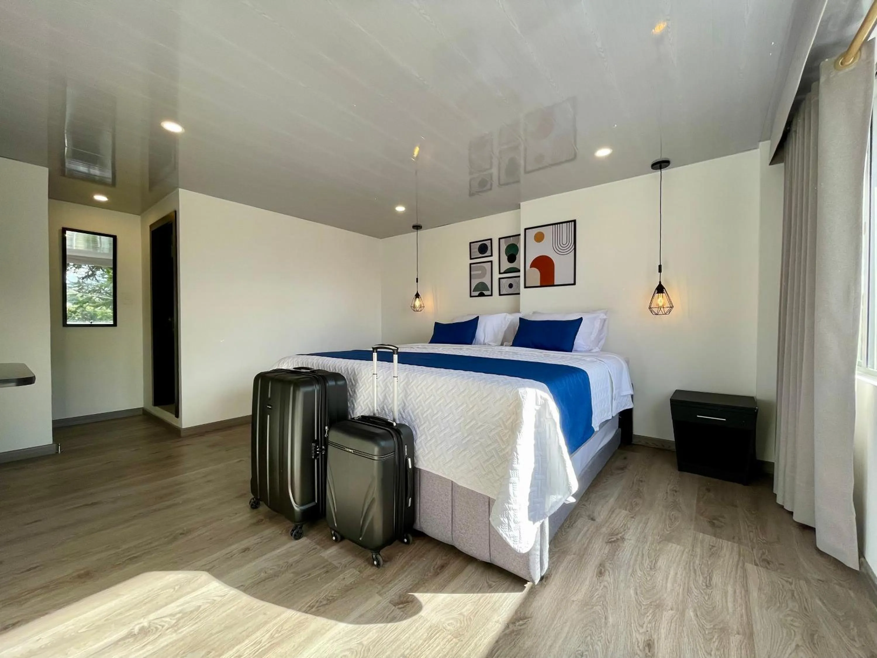 Bed in Hotel Embajada 44