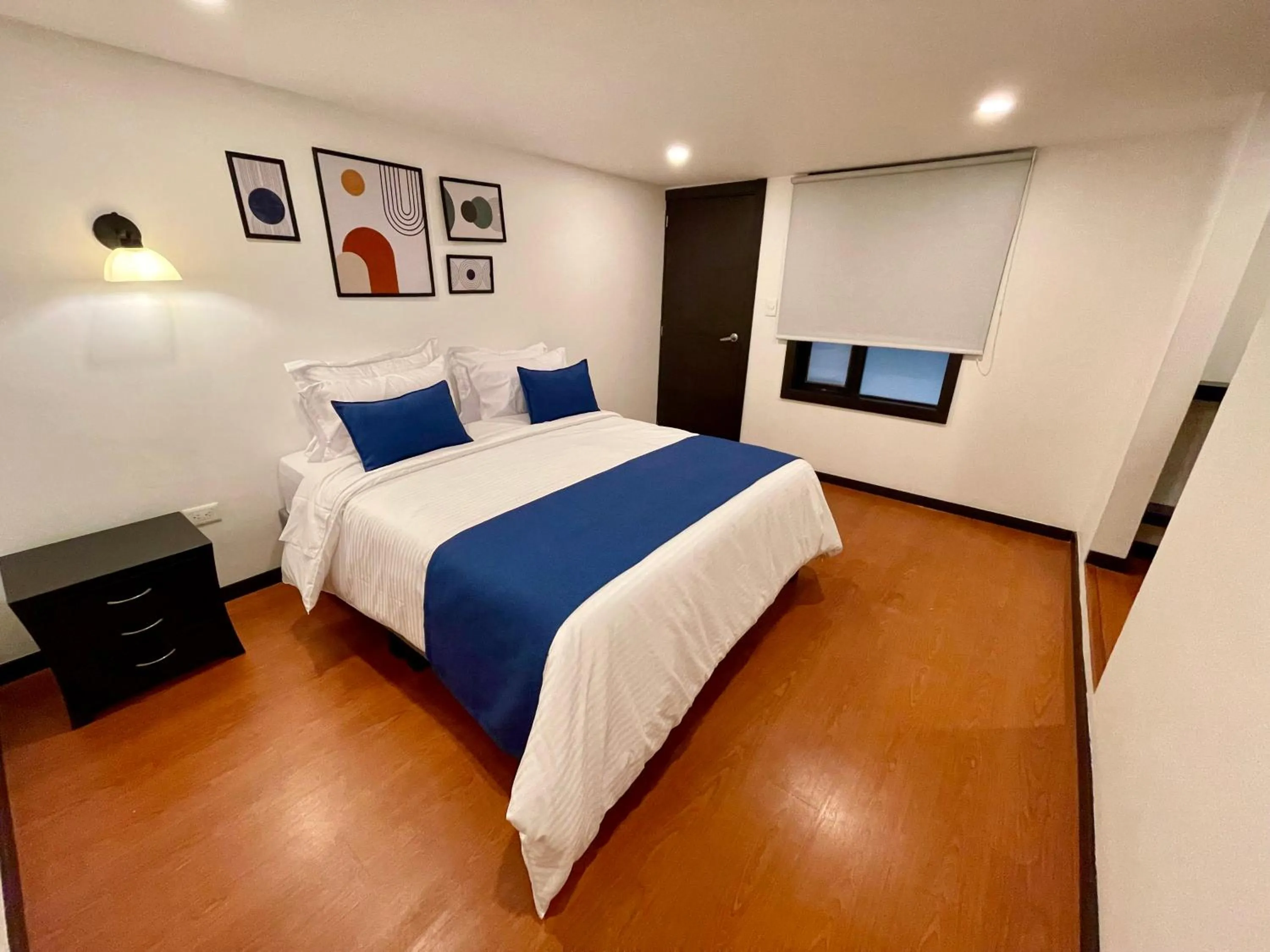 Bed in Hotel Embajada 44