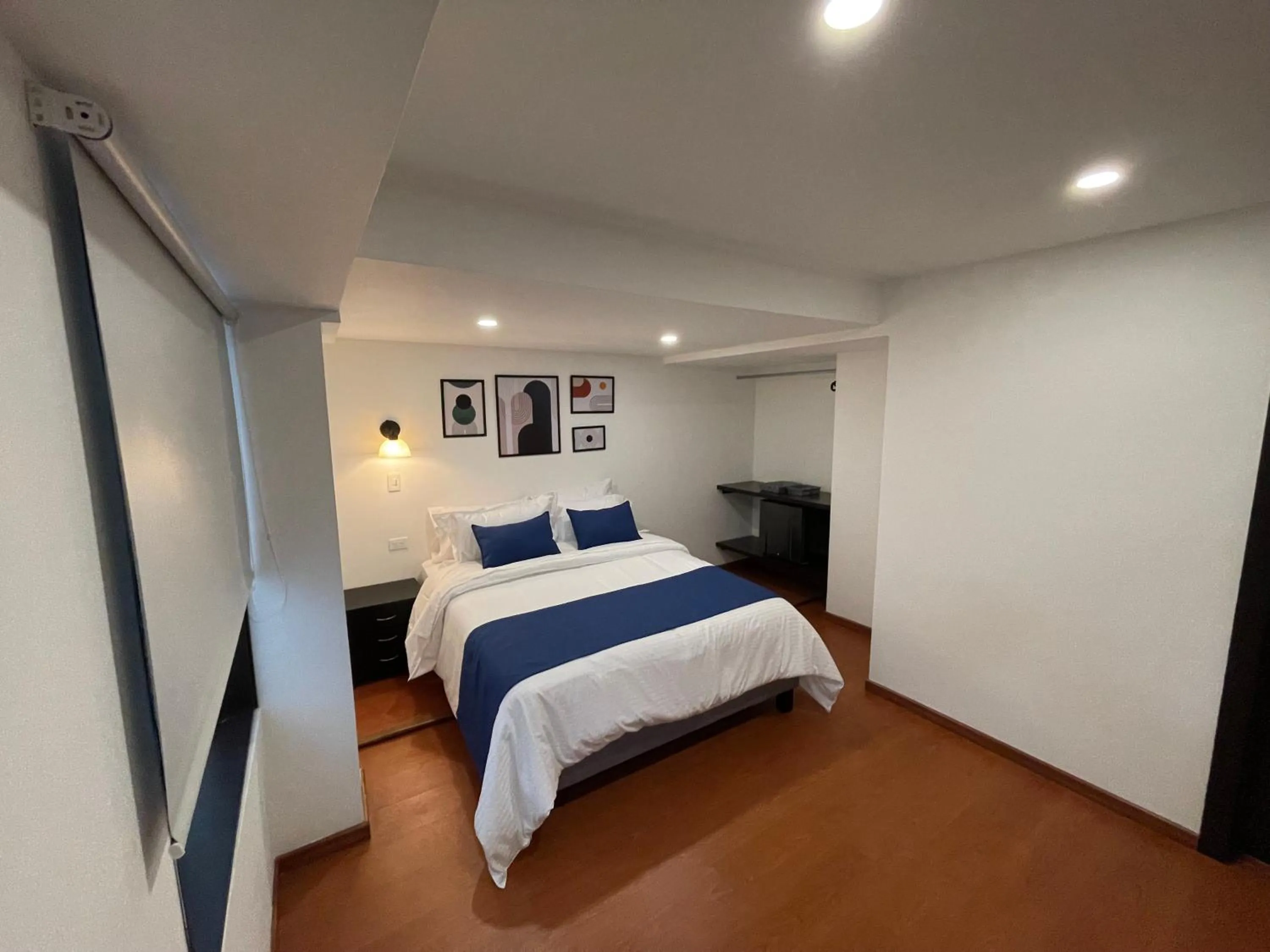 Bed in Hotel Embajada 44