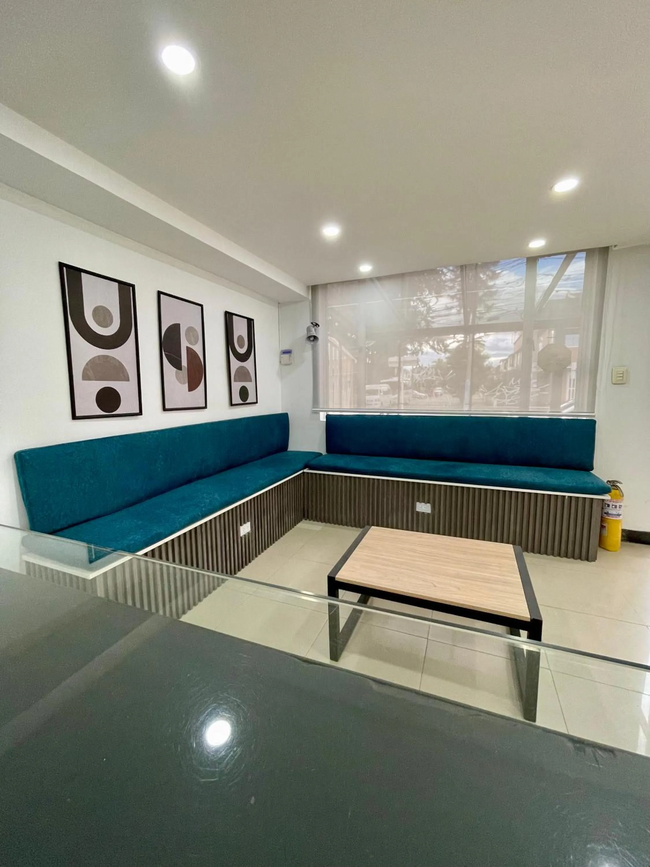 Living room in Hotel Embajada 44