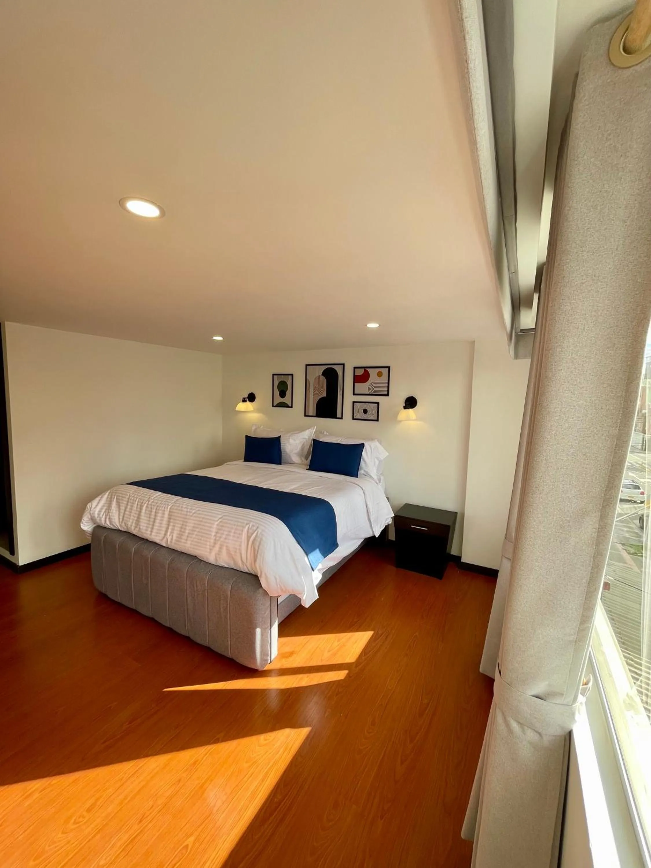 Bed in Hotel Embajada 44