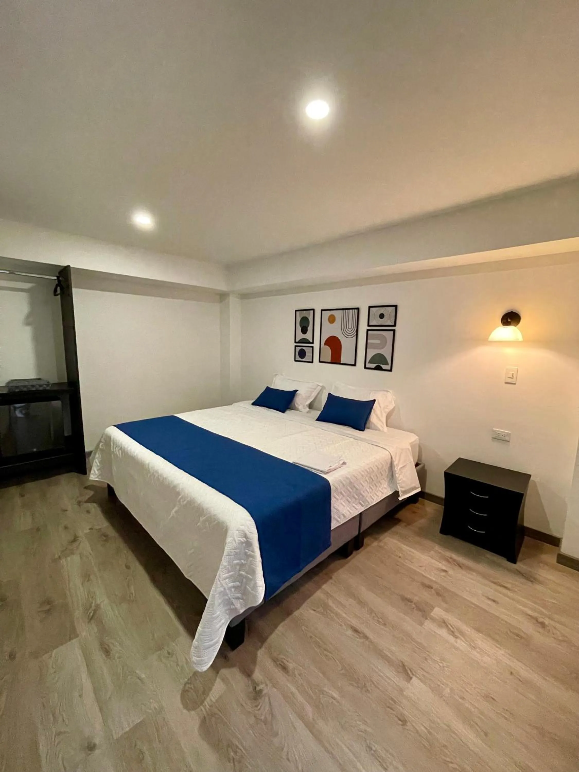 Bed in Hotel Embajada 44