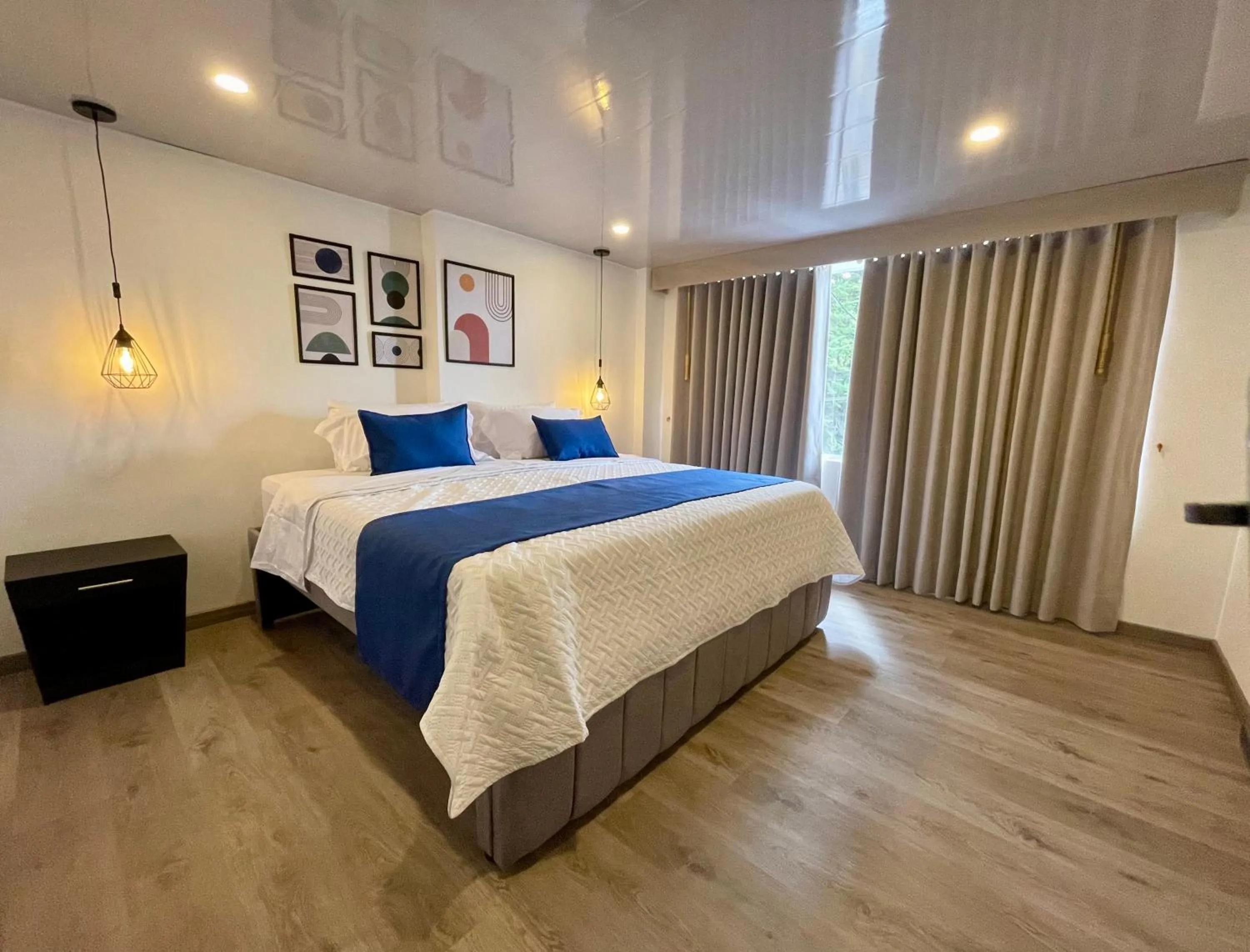 Bed in Hotel Embajada 44