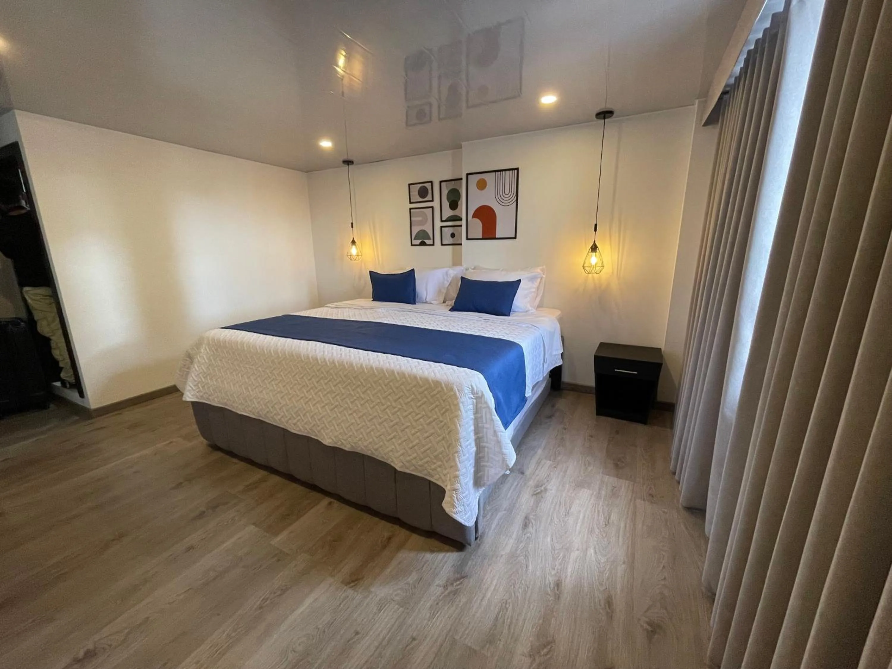 Bed in Hotel Embajada 44