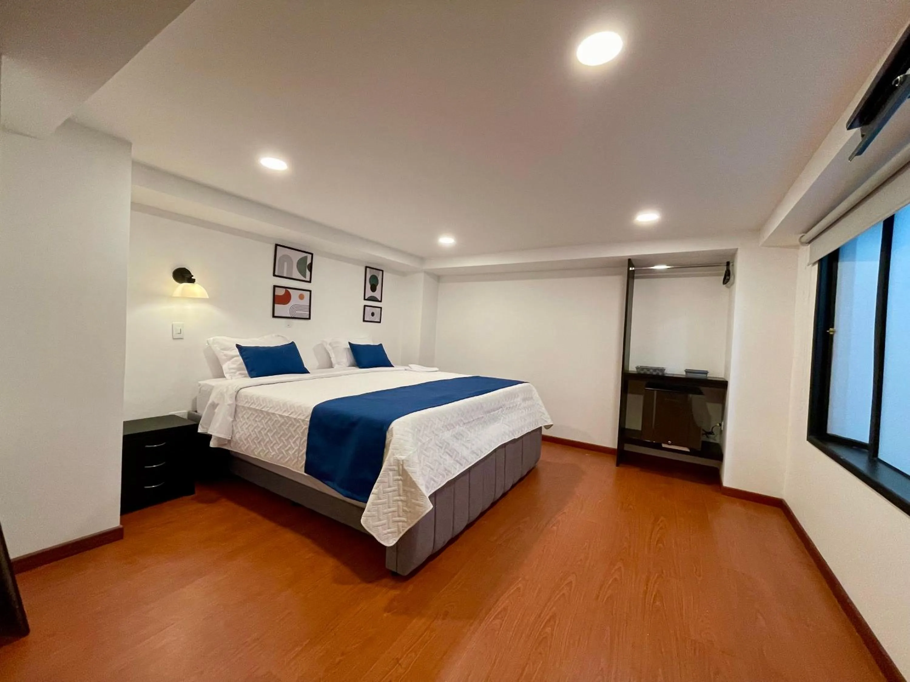 Bed in Hotel Embajada 44