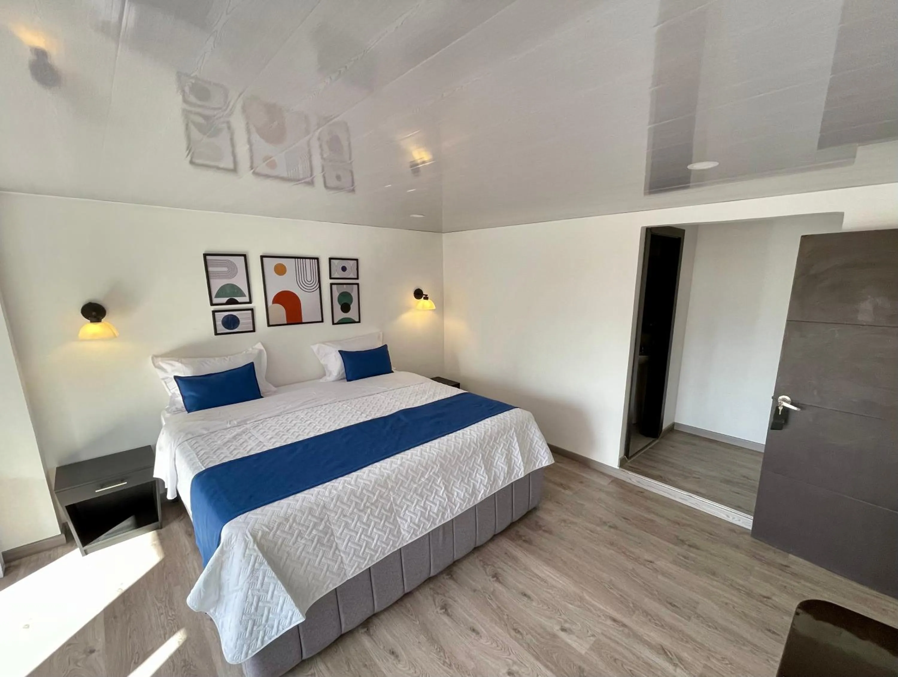 Bed in Hotel Embajada 44