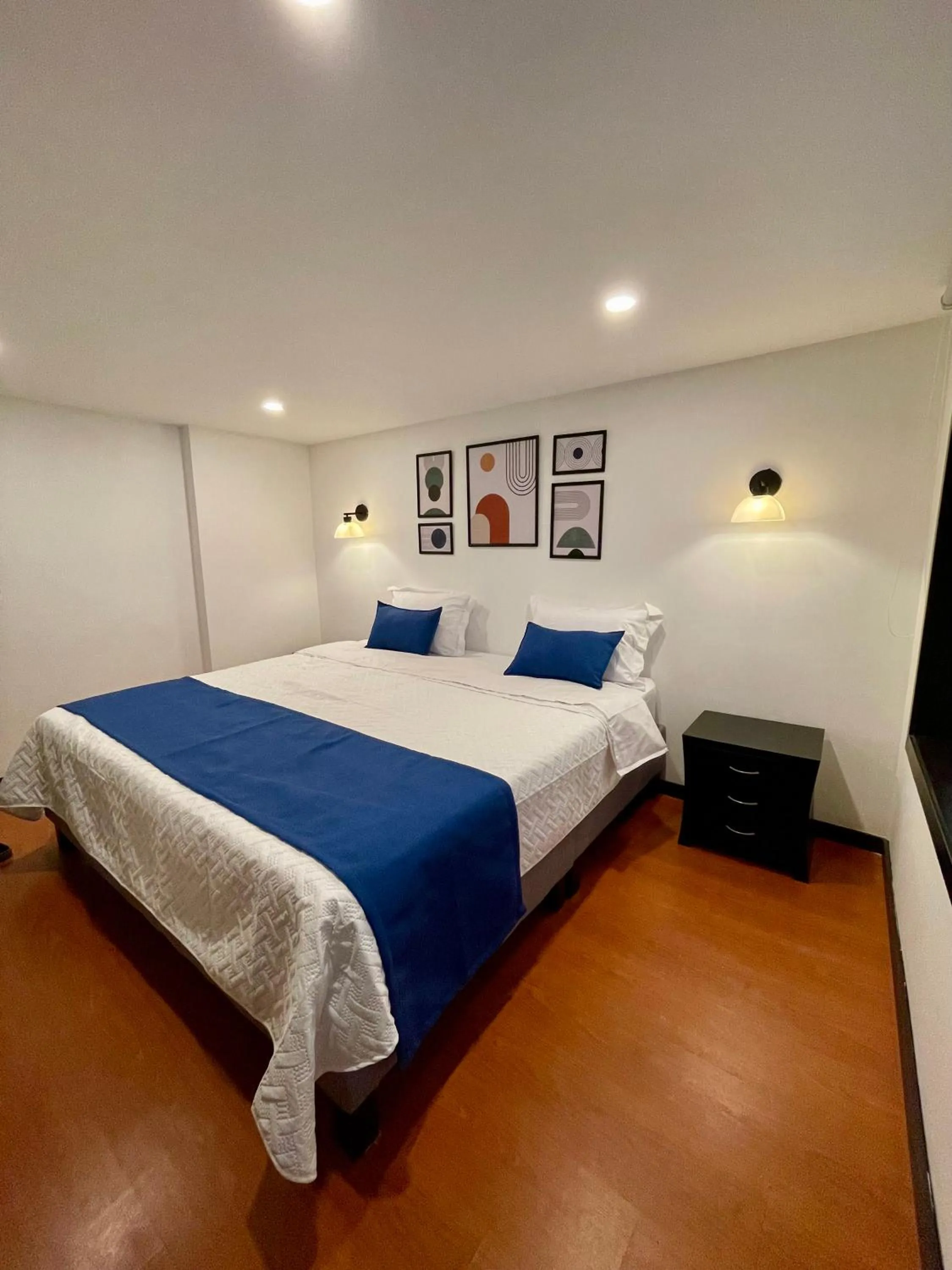 Bed in Hotel Embajada 44