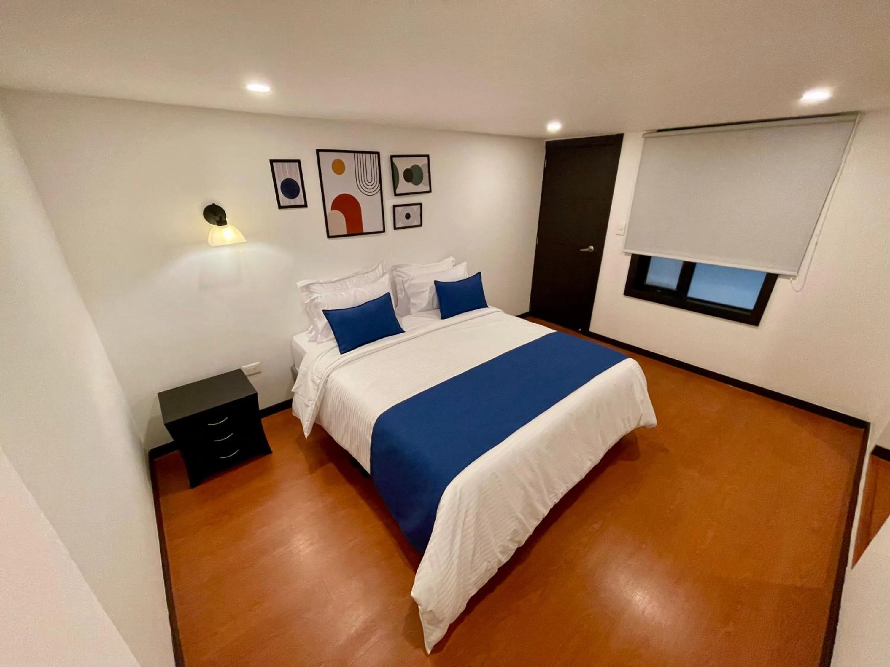 Bed in Hotel Embajada 44