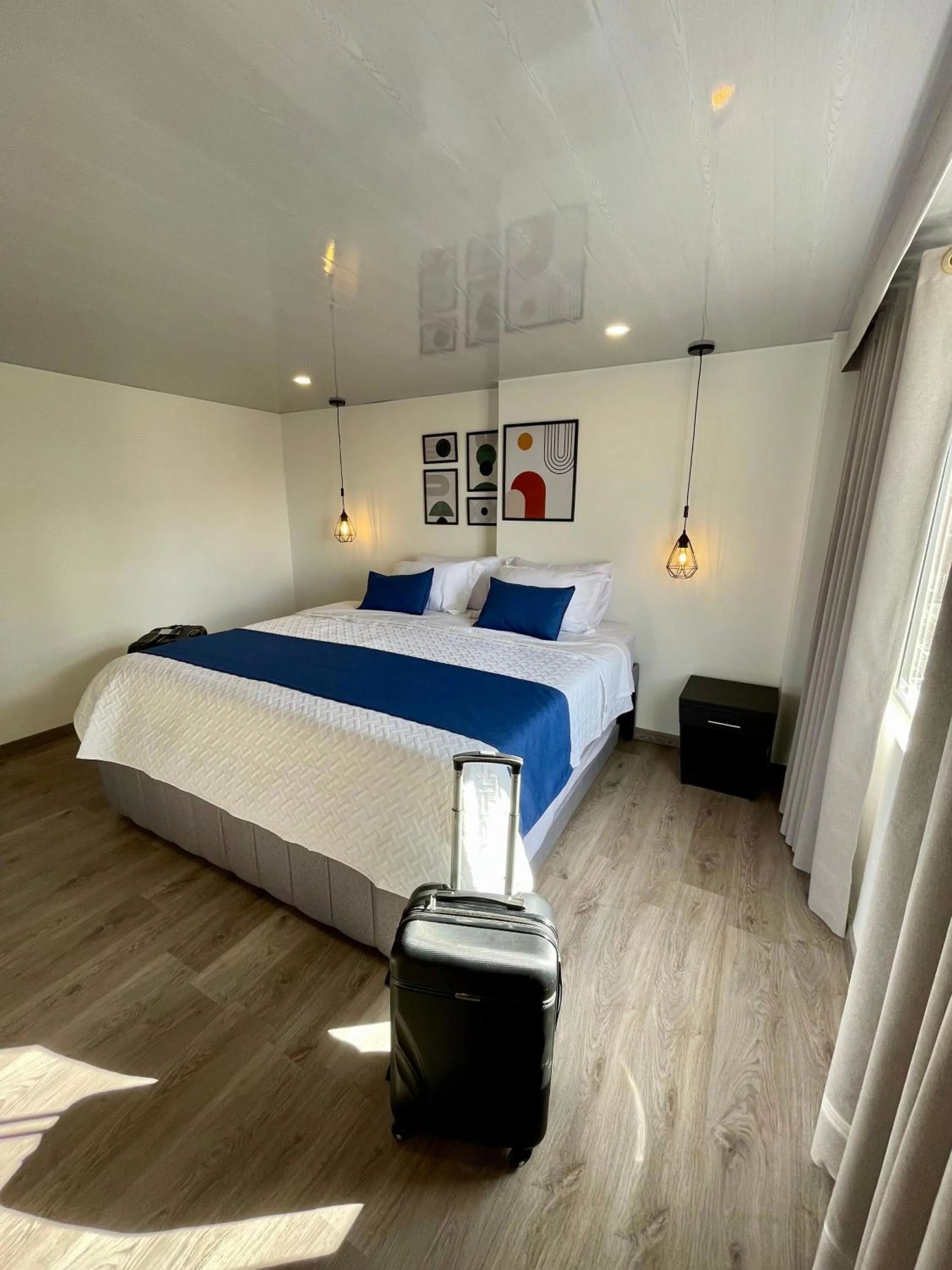 Bed in Hotel Embajada 44