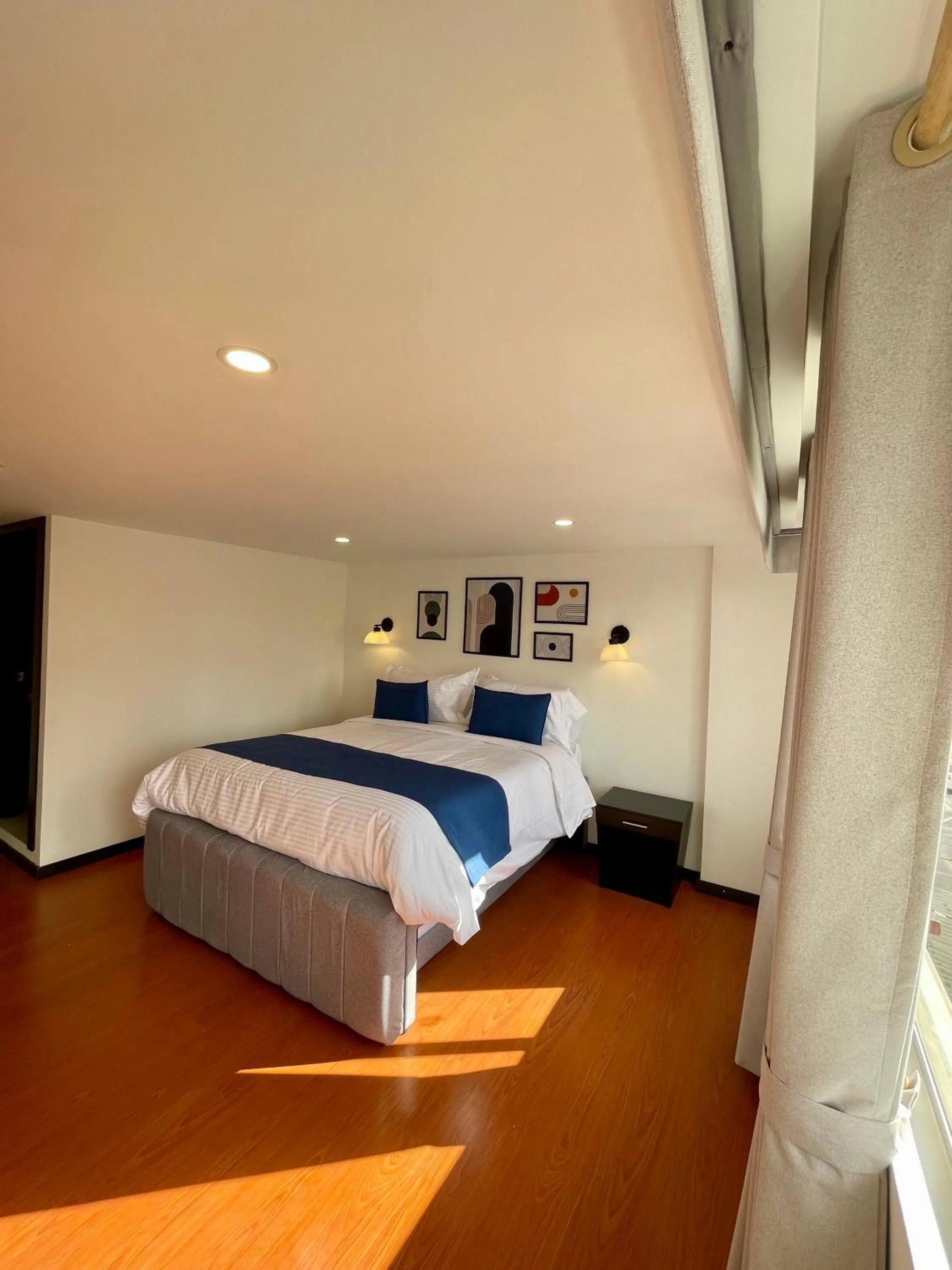 Bed in Hotel Embajada 44