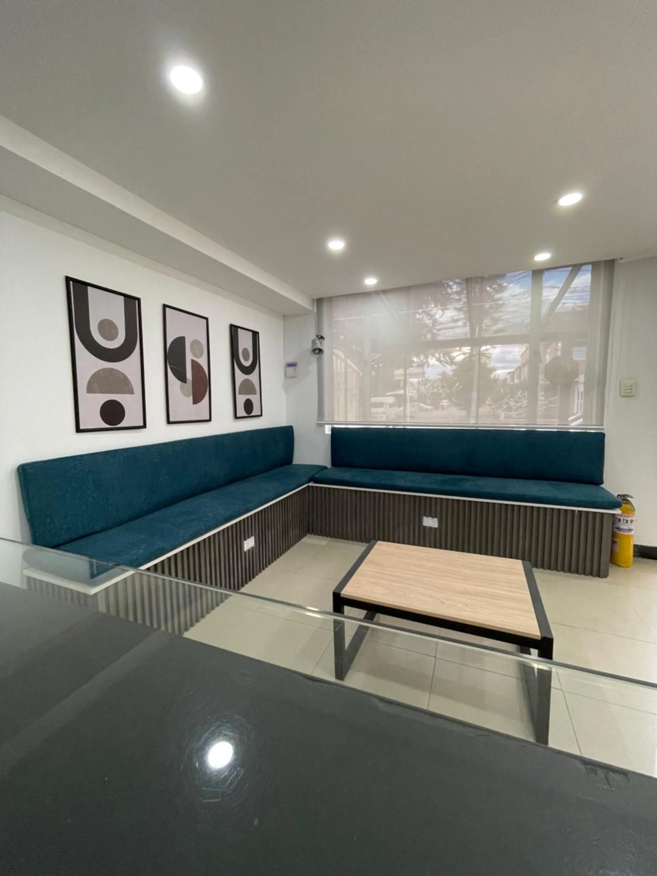 Living room in Hotel Embajada 44