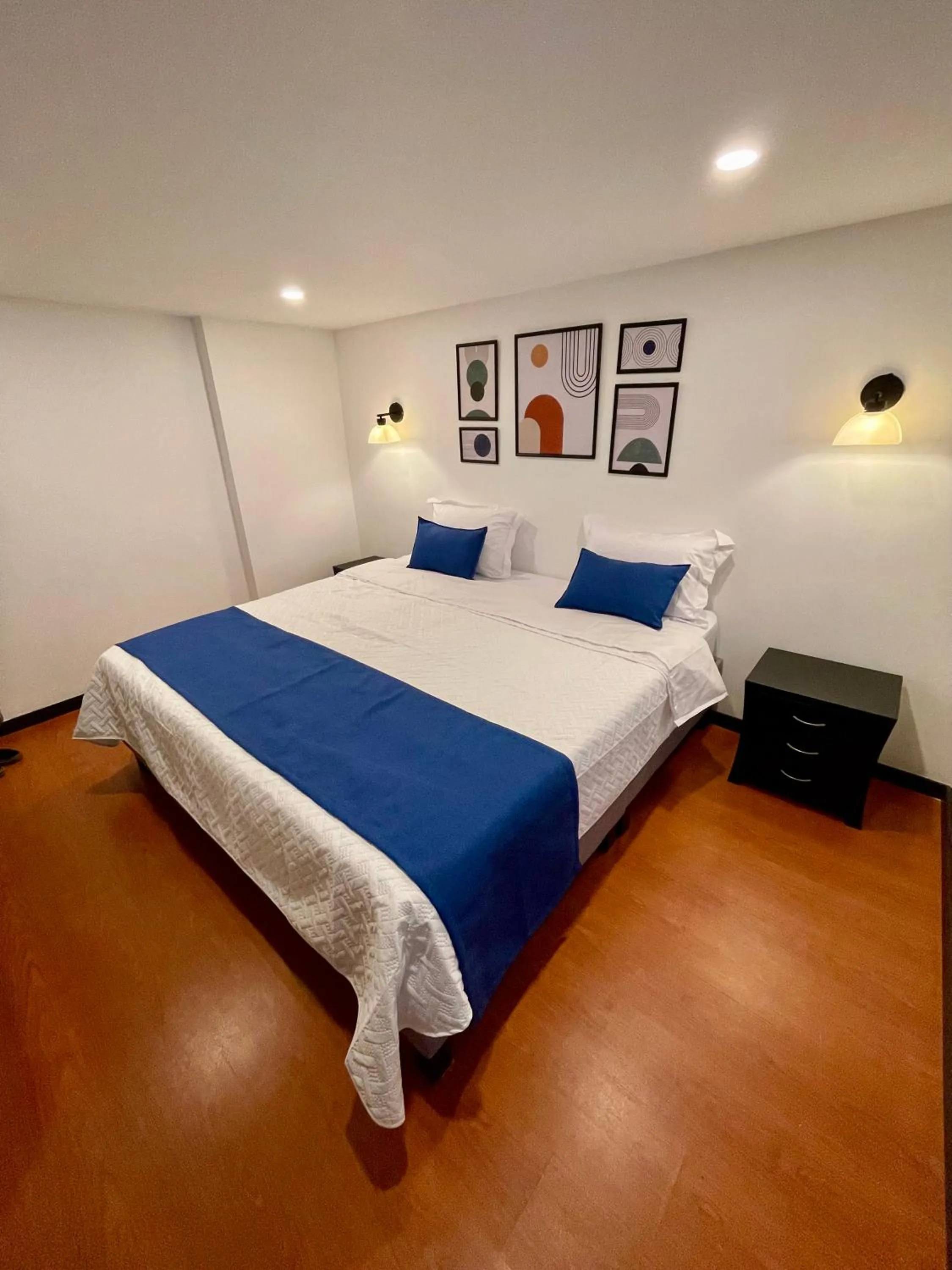 Bed in Hotel Embajada 44