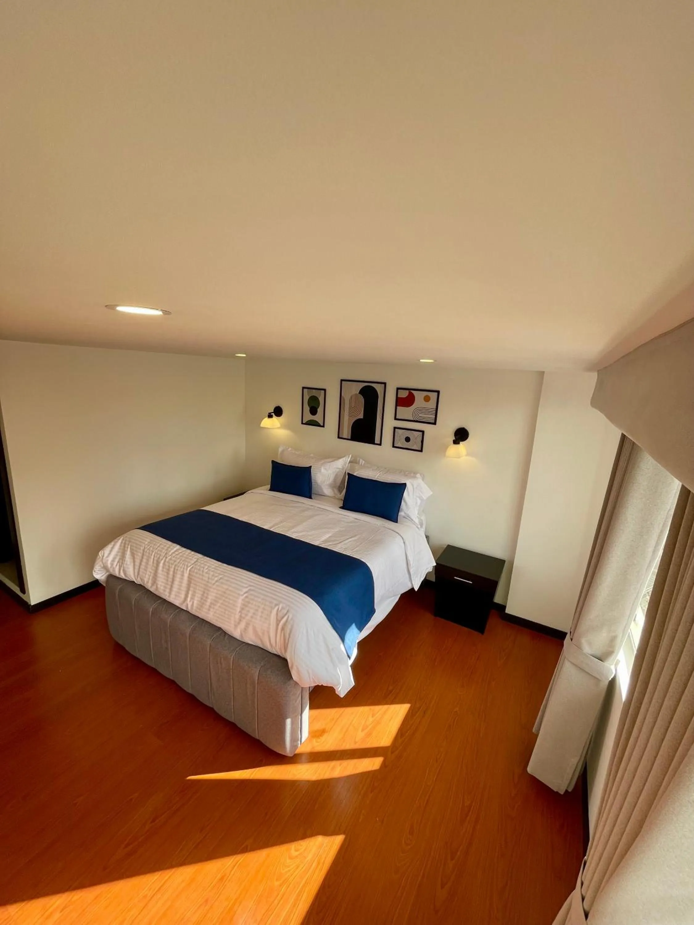 Bed in Hotel Embajada 44