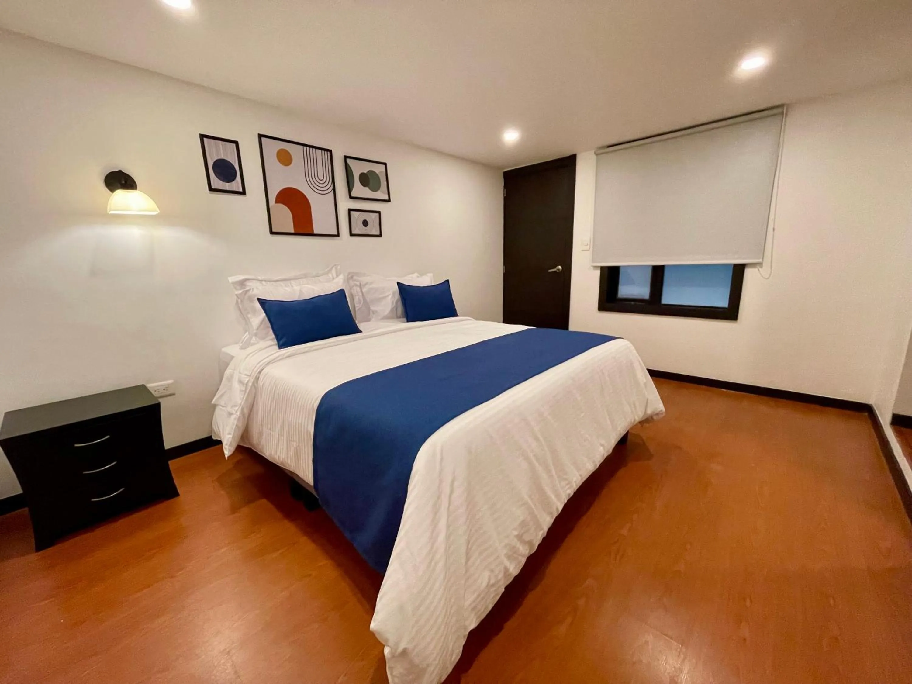 Bed in Hotel Embajada 44