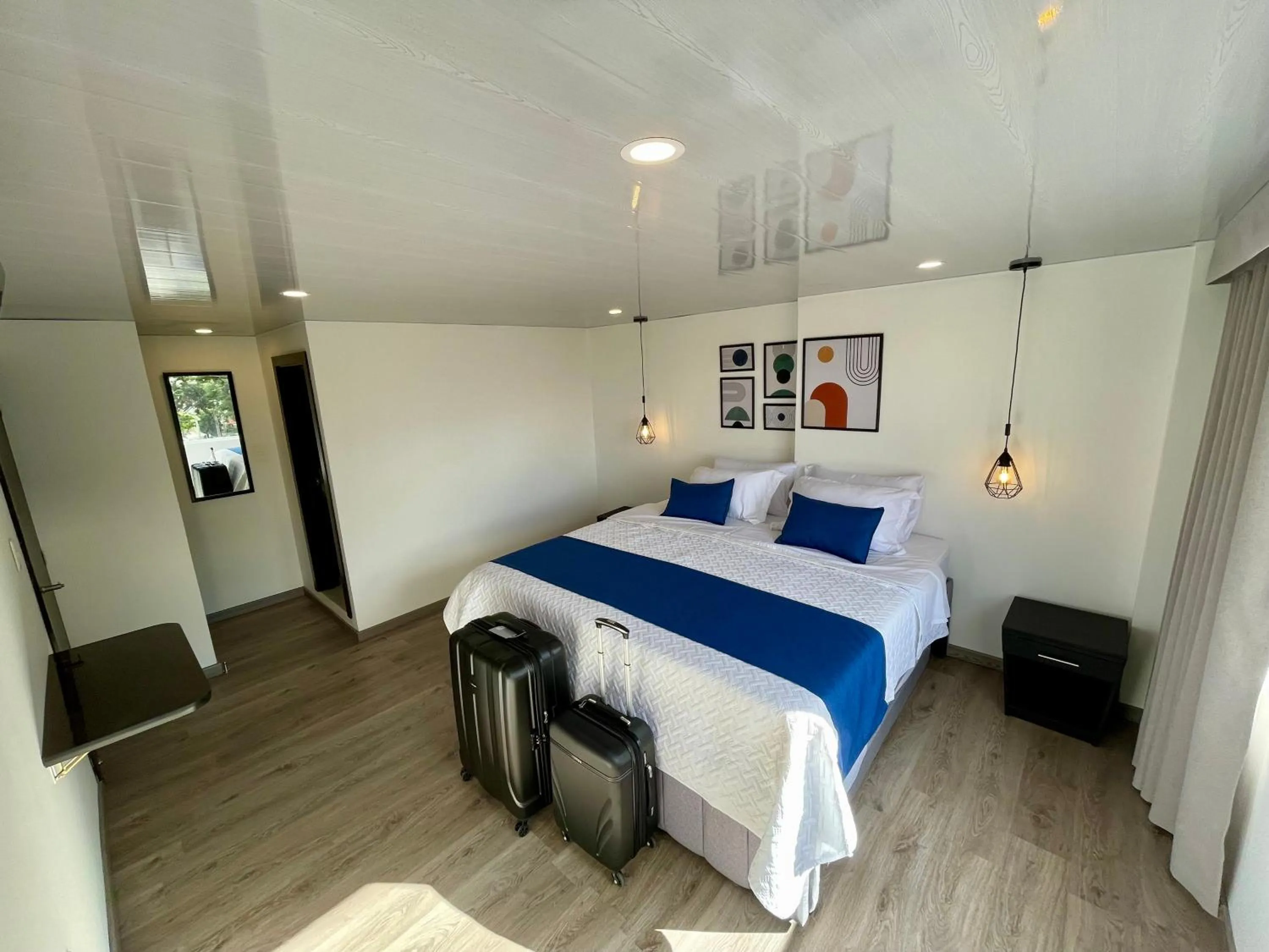 Bed in Hotel Embajada 44