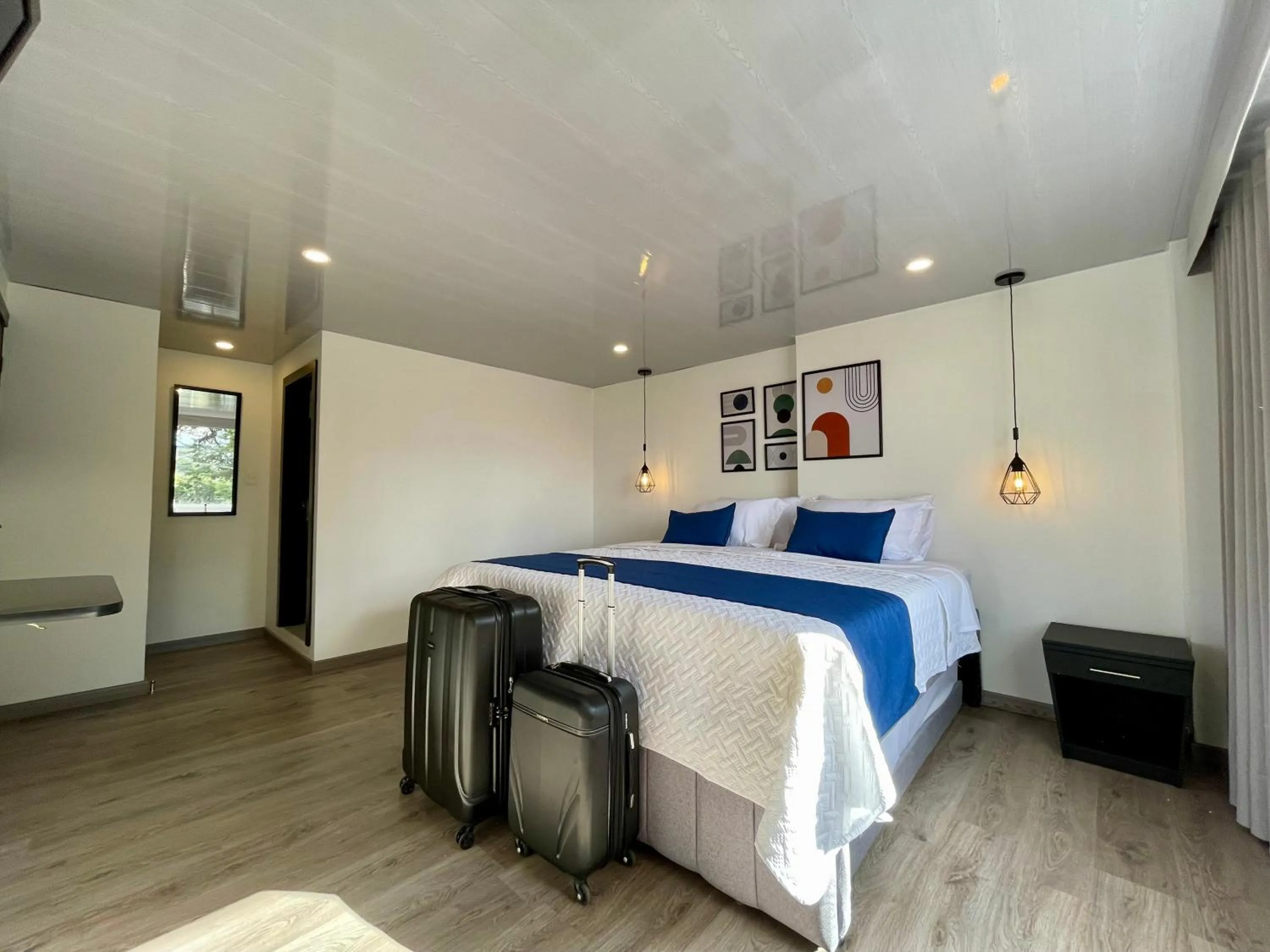 Bed in Hotel Embajada 44