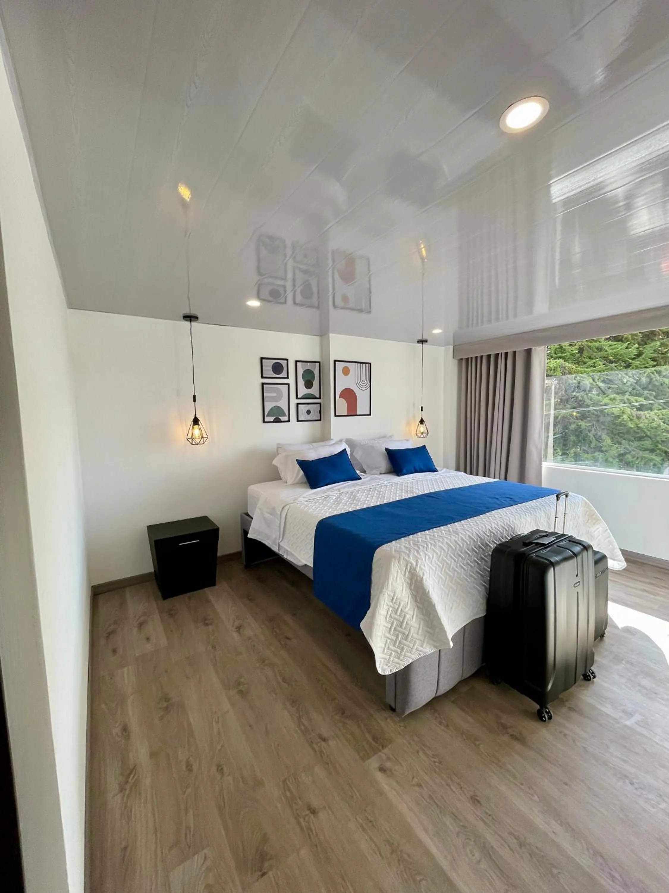 Bed in Hotel Embajada 44